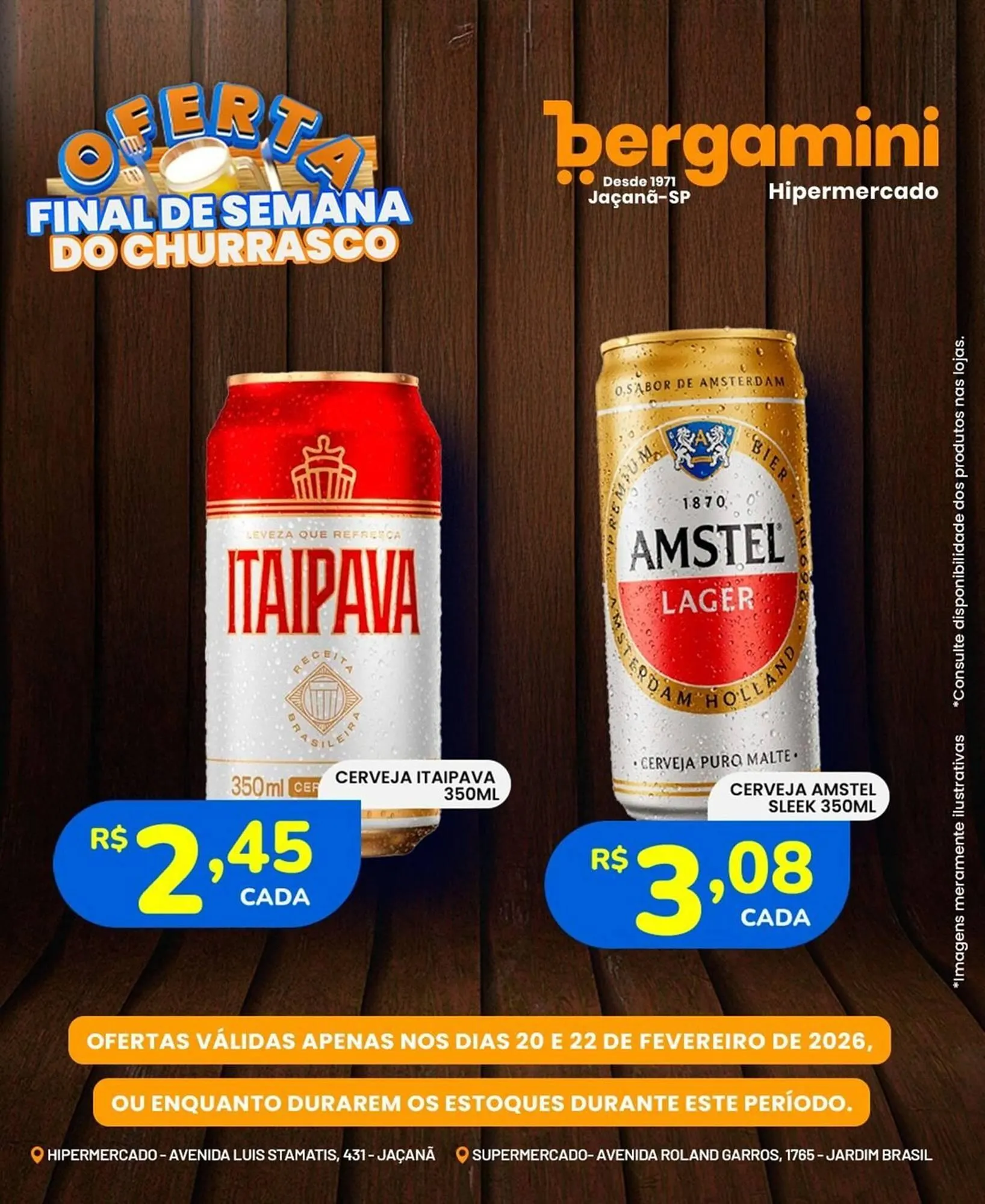 Encarte de Catálogo Supermercado Bergamini 20 de fevereiro até 22 de fevereiro 2026 - Pagina 3