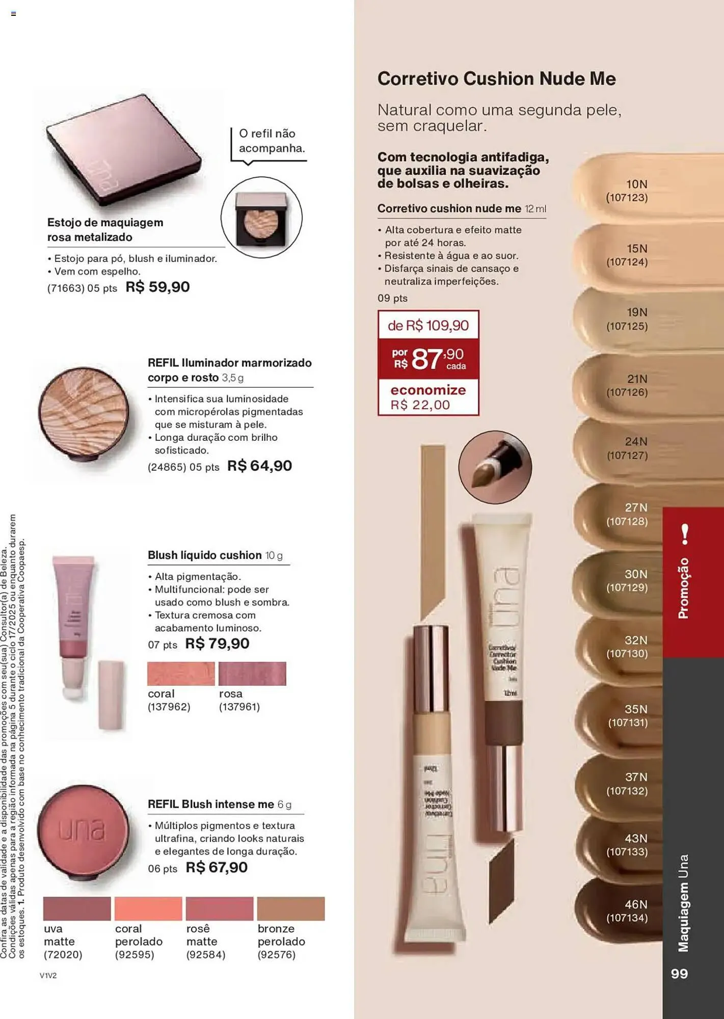 Encarte de Catálogo Natura 14 de outubro até 4 de novembro 2025 - Pagina 99