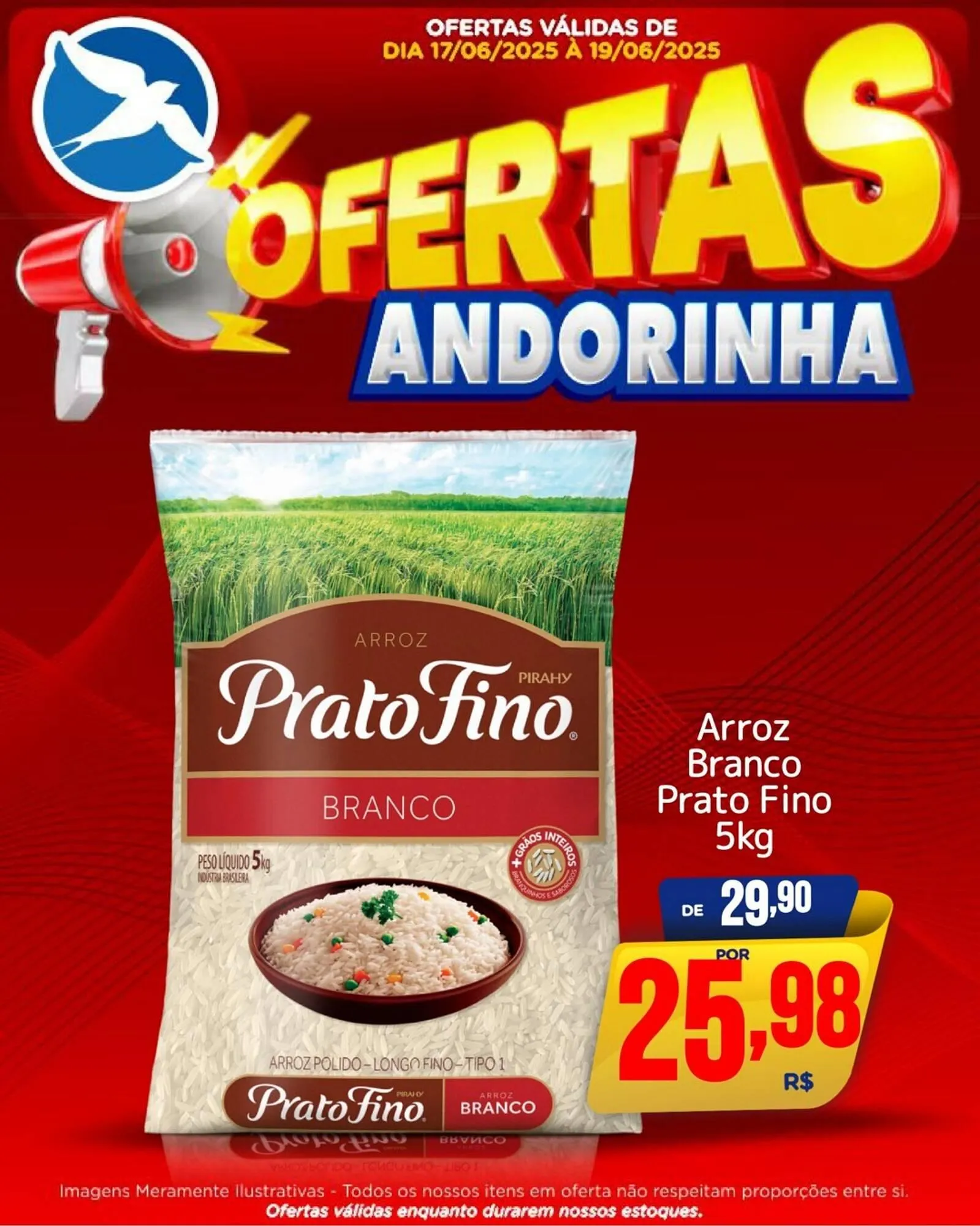 Encarte de Catálogo Andorinha Hipermercado 17 de junho até 19 de junho 2025 - Pagina 1