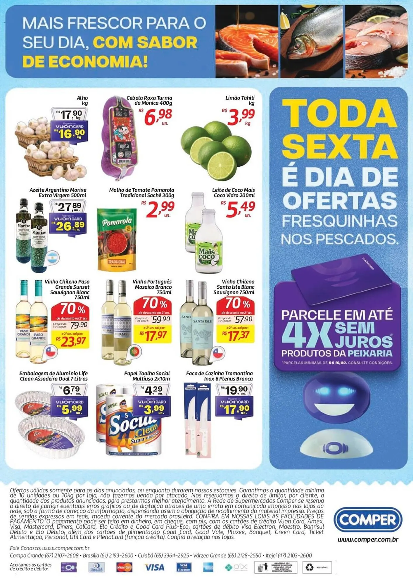 Encarte de Folheto Comper 20 de fevereiro até 20 de fevereiro 2026 - Pagina 2