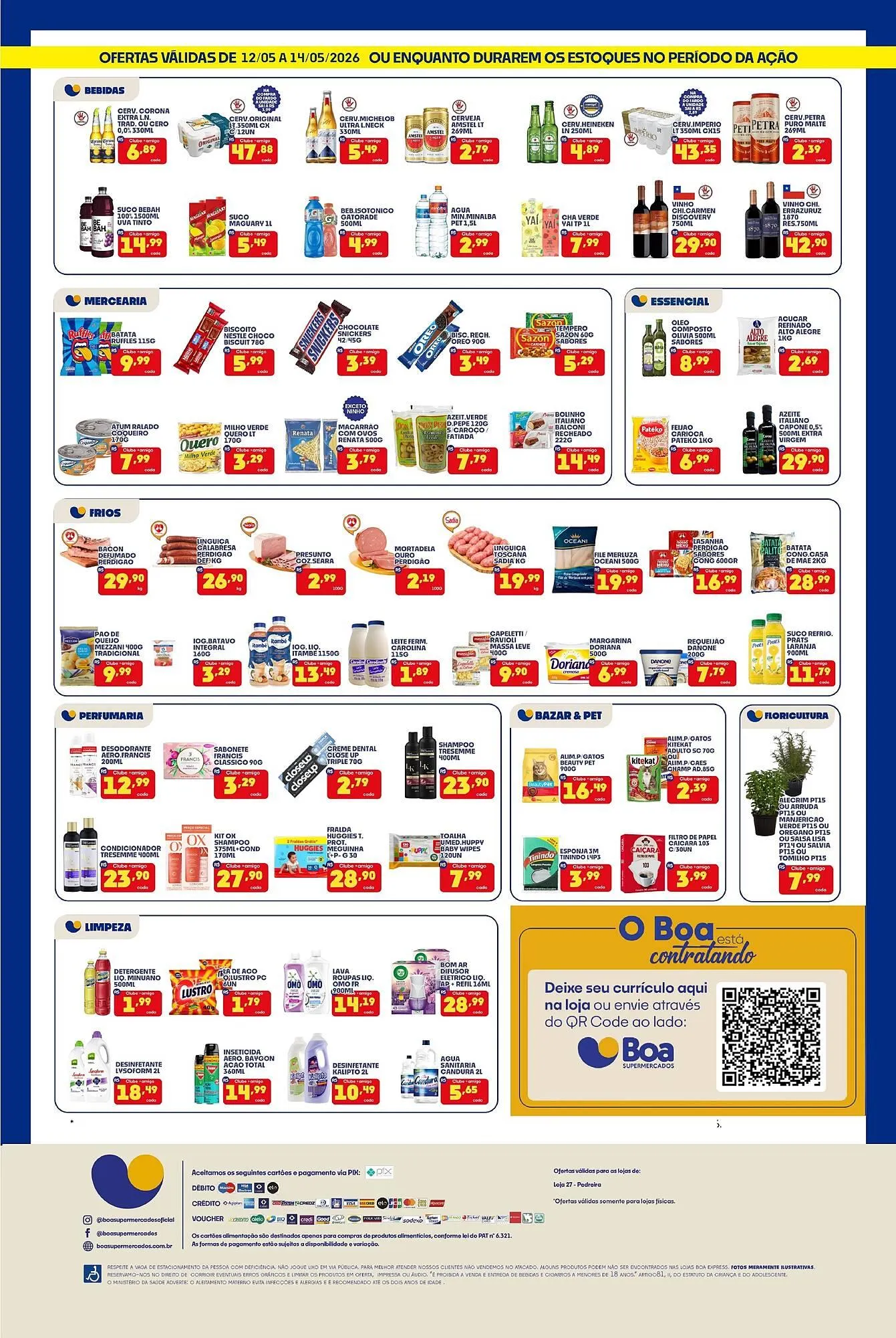 Encarte de Tabloide Boa Supermercados 12 de maio até 14 de maio 2026 - Pagina 2