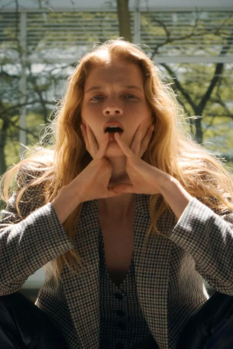 BLAZER PIED DE POULE