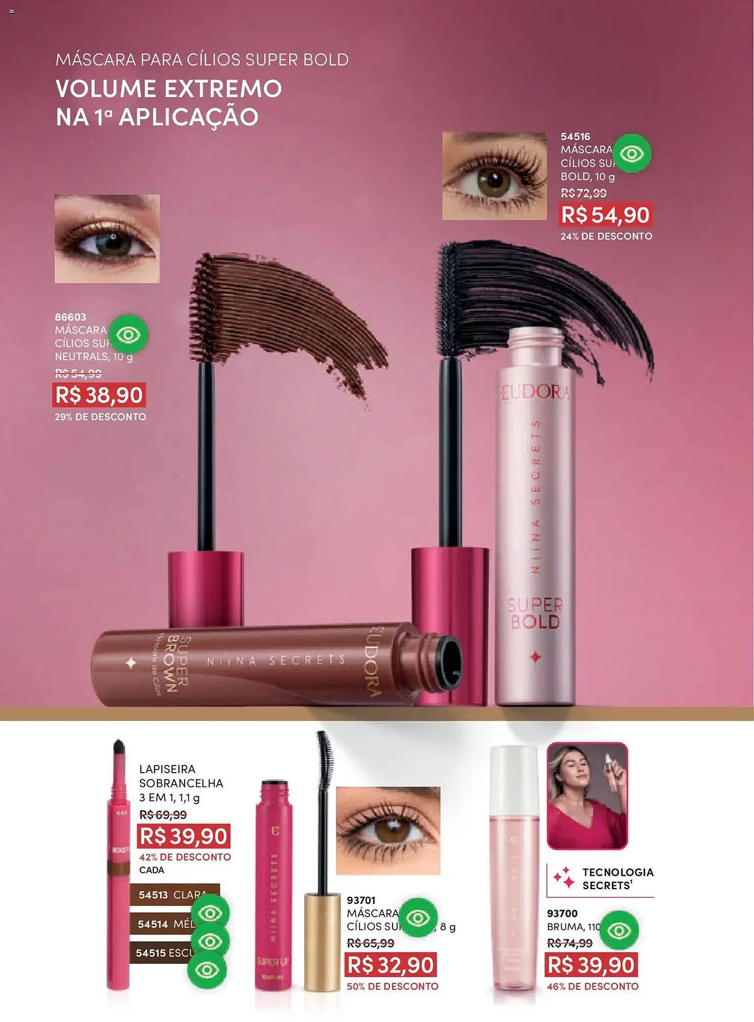 Encarte de Catálogo Eudora 8 de janeiro até 31 de janeiro 2026 - Pagina 73