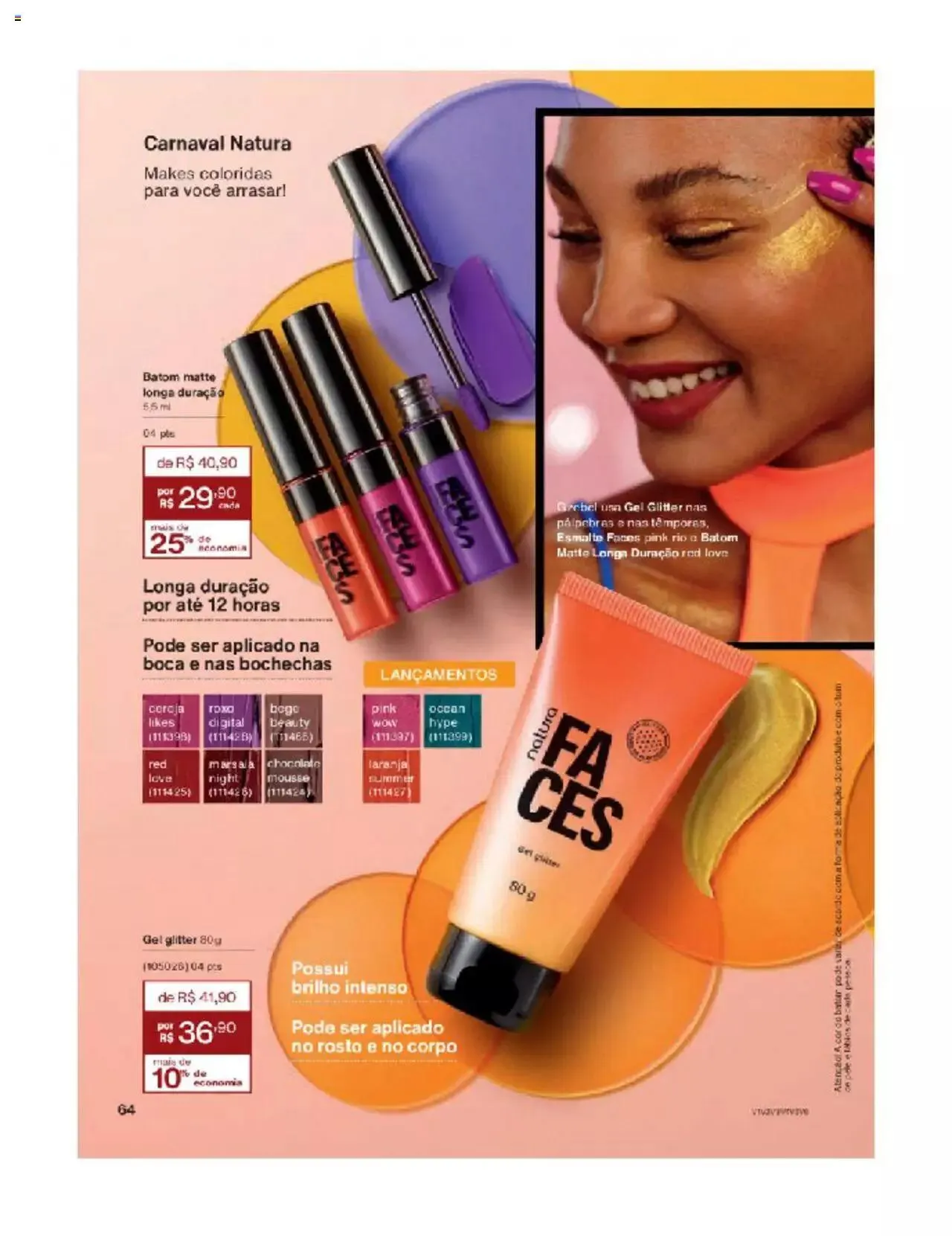 Encarte de Natura - Ciclo 02/2024 1 de fevereiro até 3 de fevereiro 2024 - Pagina 64