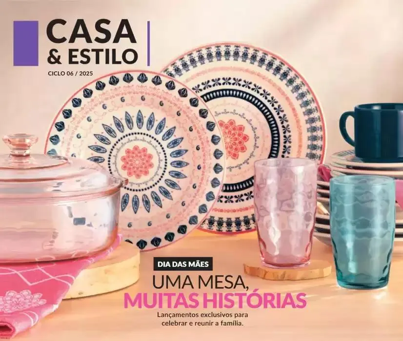 Encarte de Avon Revista Casa & Estilo Ciclo 6/2025 1 de junho até 30 de junho 2025 - Pagina 1