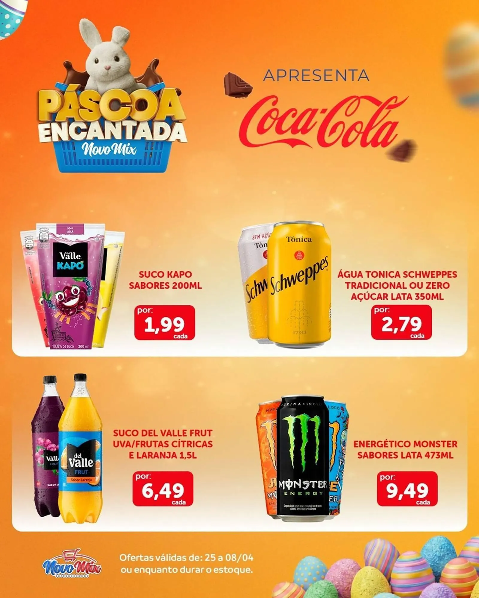 Encarte de Encarte Novo Mix 27 de março até 8 de abril 2026 - Pagina 1