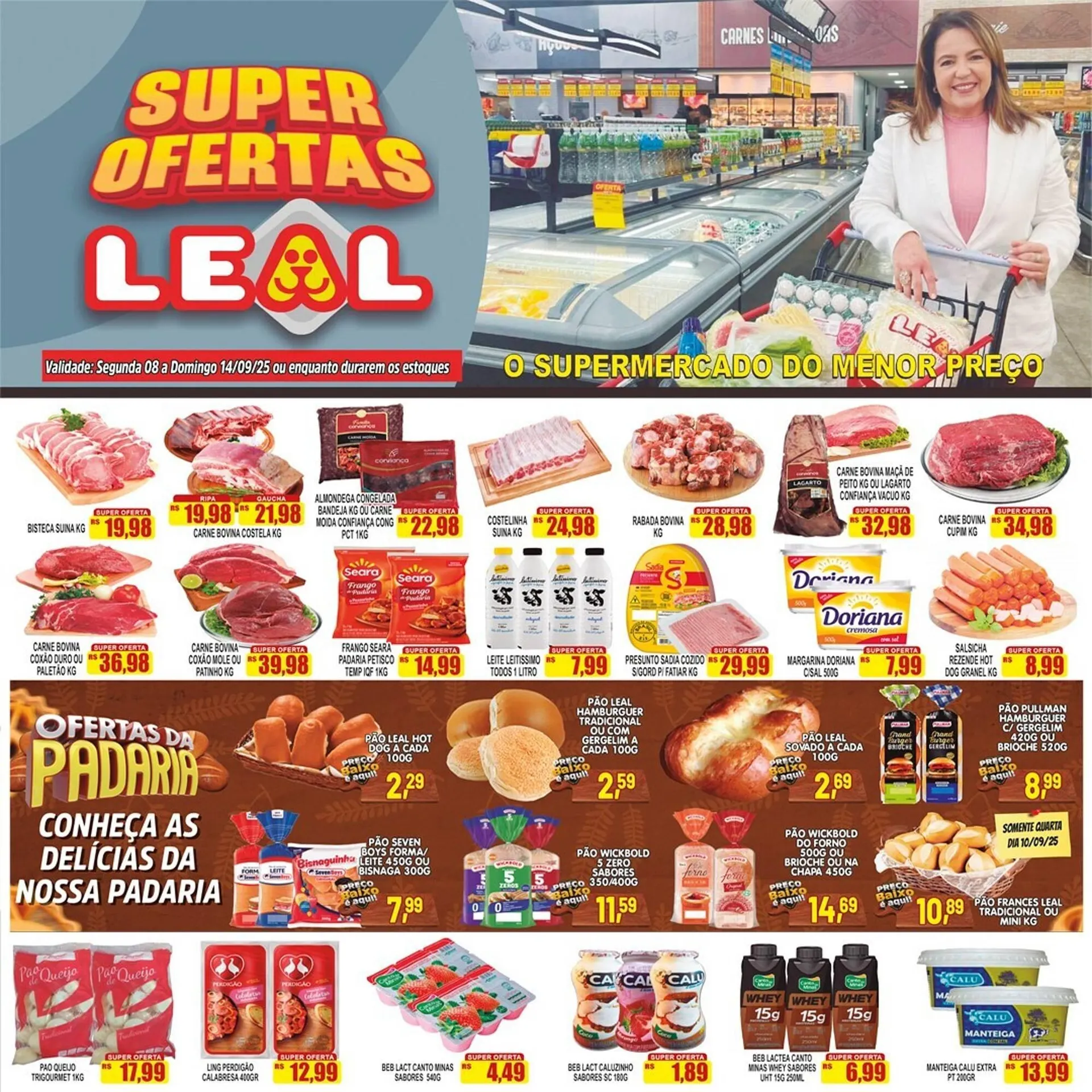 Encarte de Folheto Supermercado leal 8 de setembro até 14 de setembro 2025 - Pagina 3