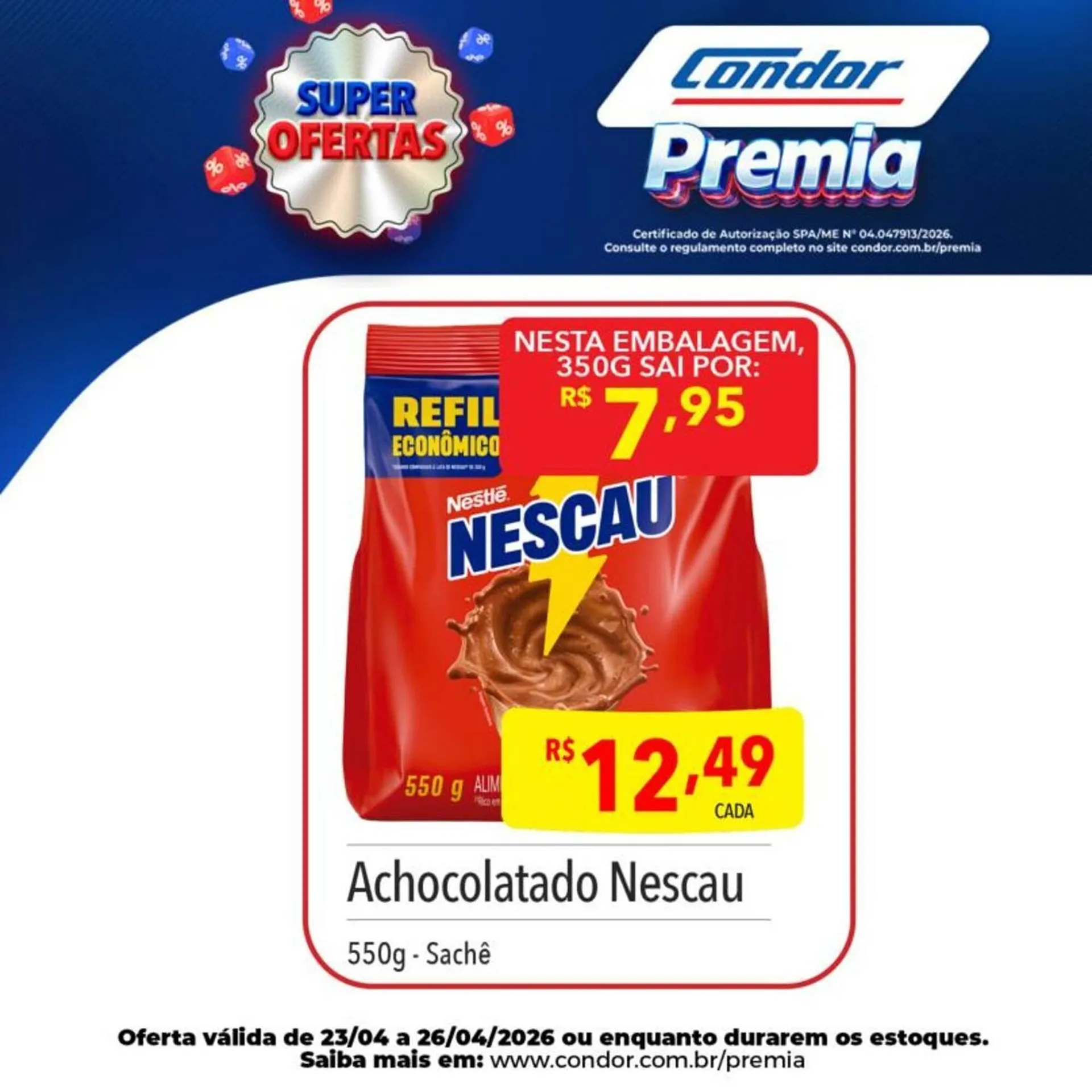Encarte de Catálogo Supermercados Condor 23 de abril até 26 de abril 2026 - Pagina 7