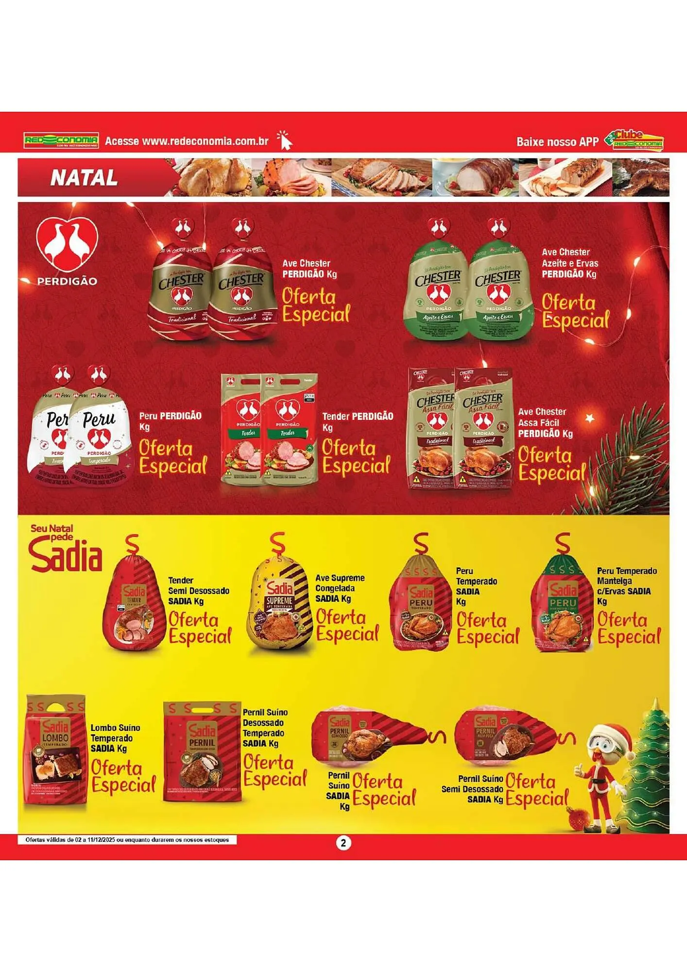 Encarte de Encarte Rede Economia 3 de dezembro até 11 de dezembro 2025 - Pagina 2