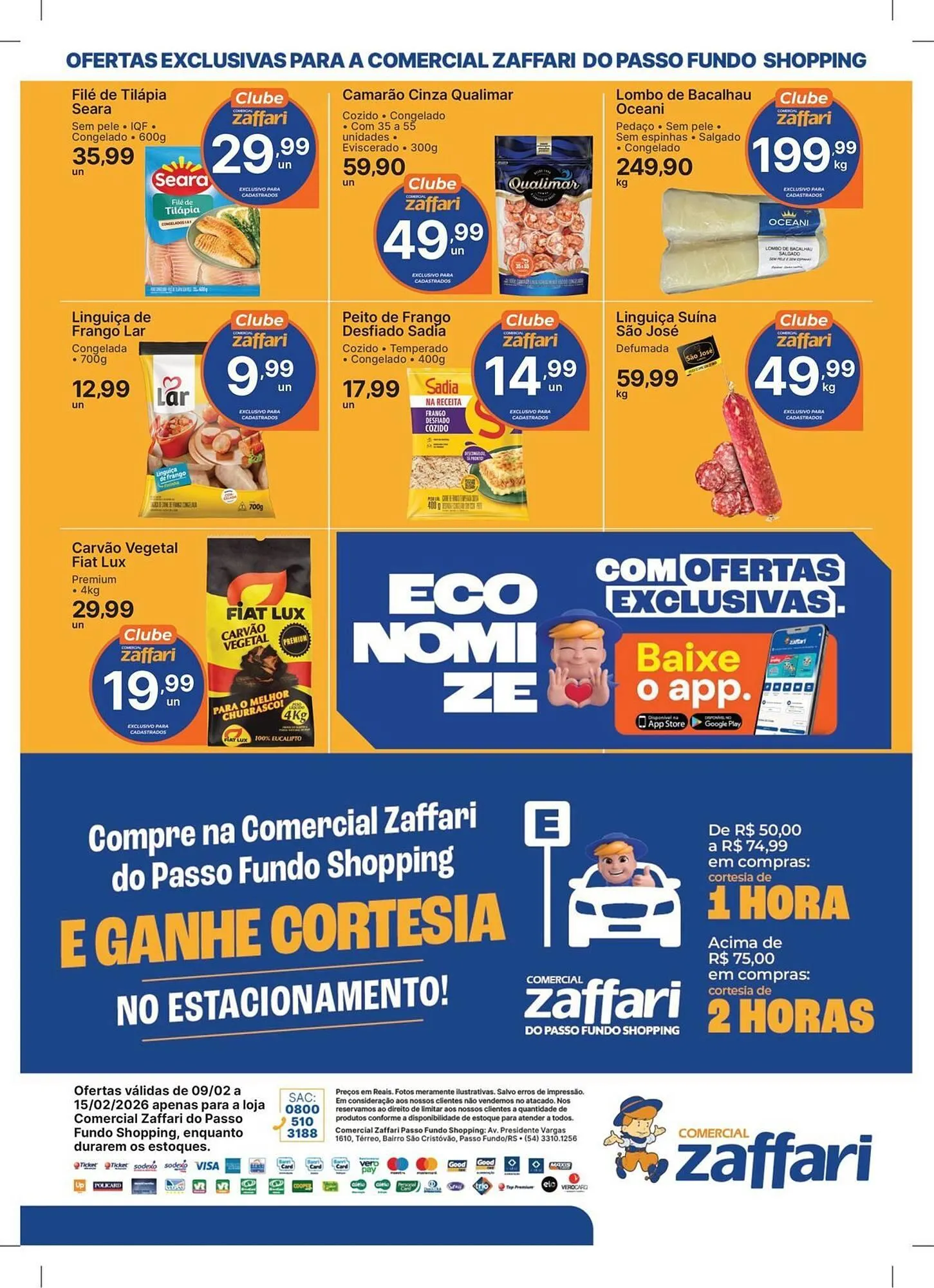 Encarte de Encarte Comercial Zaffari 9 de fevereiro até 15 de fevereiro 2026 - Pagina 2