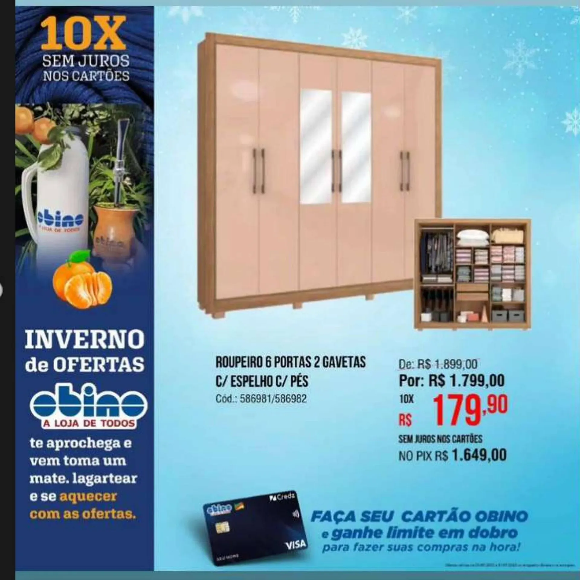 Encarte de Catálogo Lojas Obino 4 de julho até 11 de julho 2023 - Pagina 3