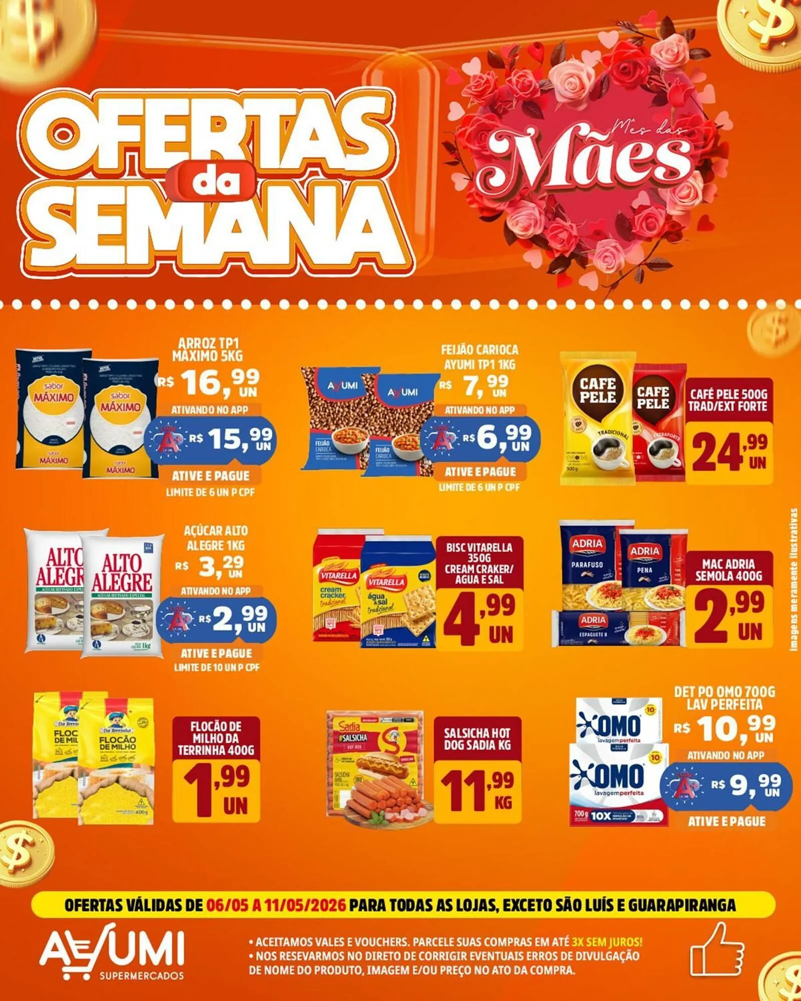Folheto Ayumi Supermercados - 1