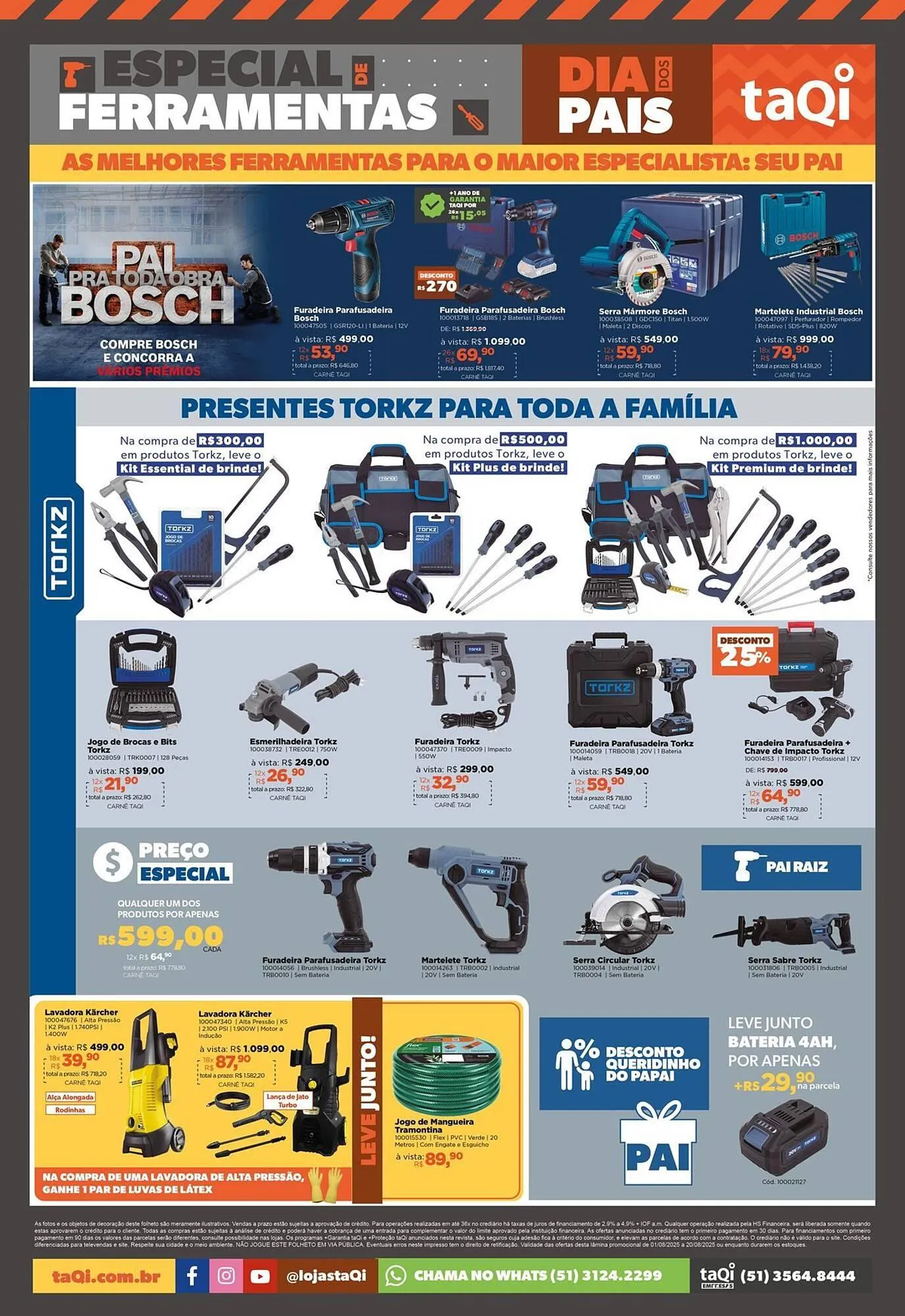 Encarte de Catálogo Lojas TaQi 4 de agosto até 20 de agosto 2025 - Pagina 8