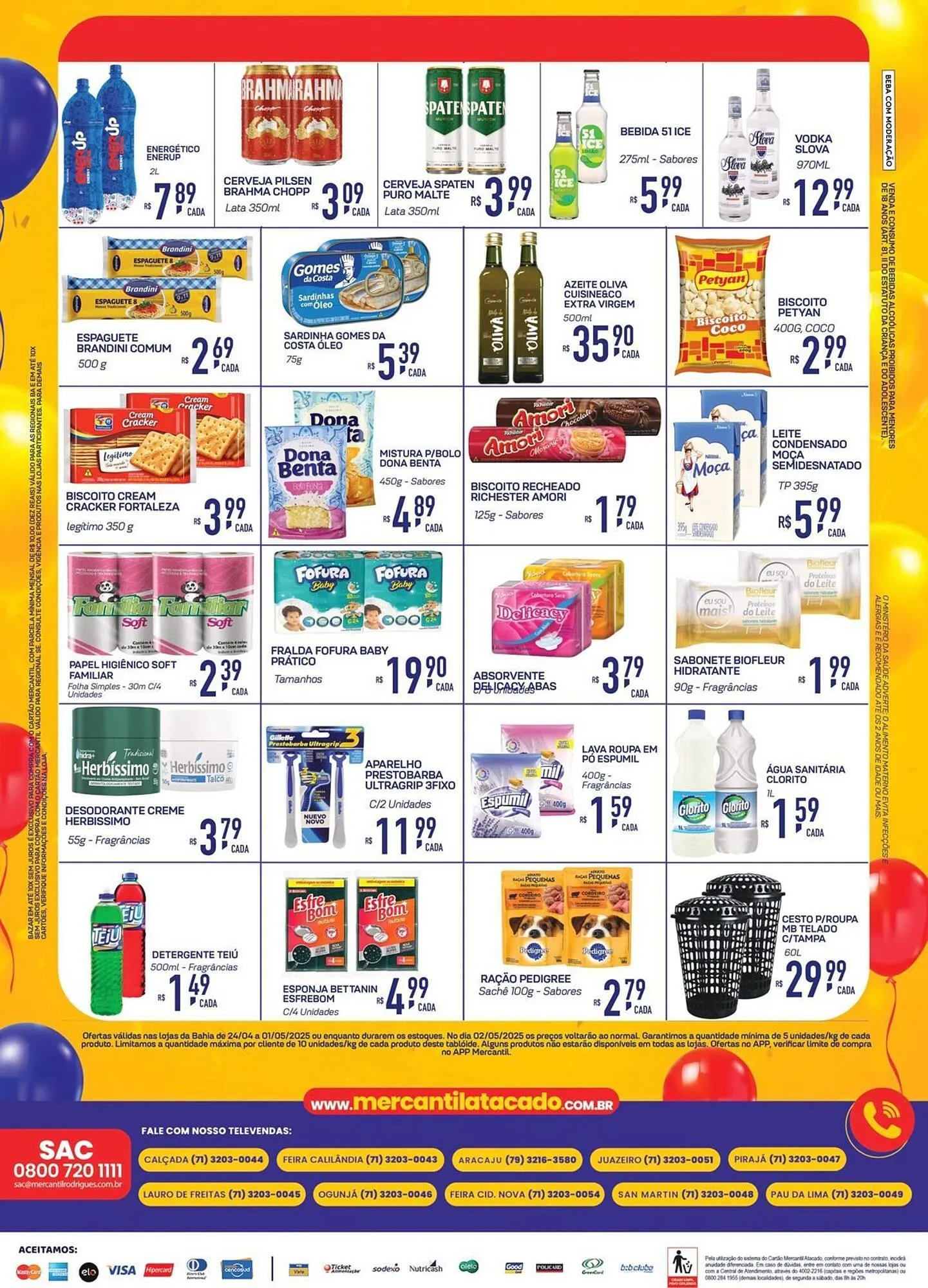 Encarte de Catálogo Mercantil Rodrigues 25 de abril até 1 de maio 2025 - Pagina 2