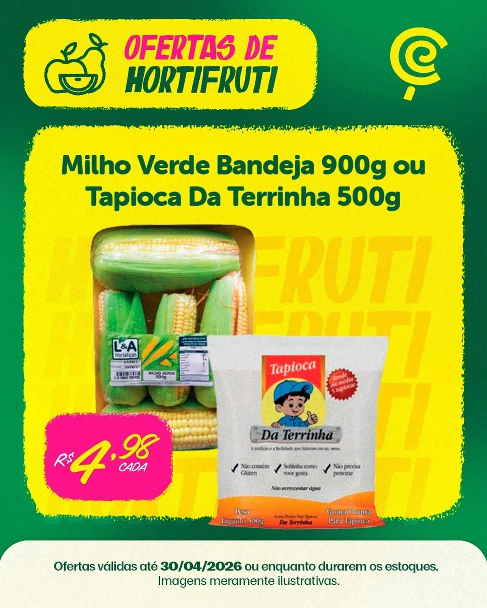 Encarte de Folheto Comercial Esperança 29 de abril até 30 de abril 2026 - Pagina 1