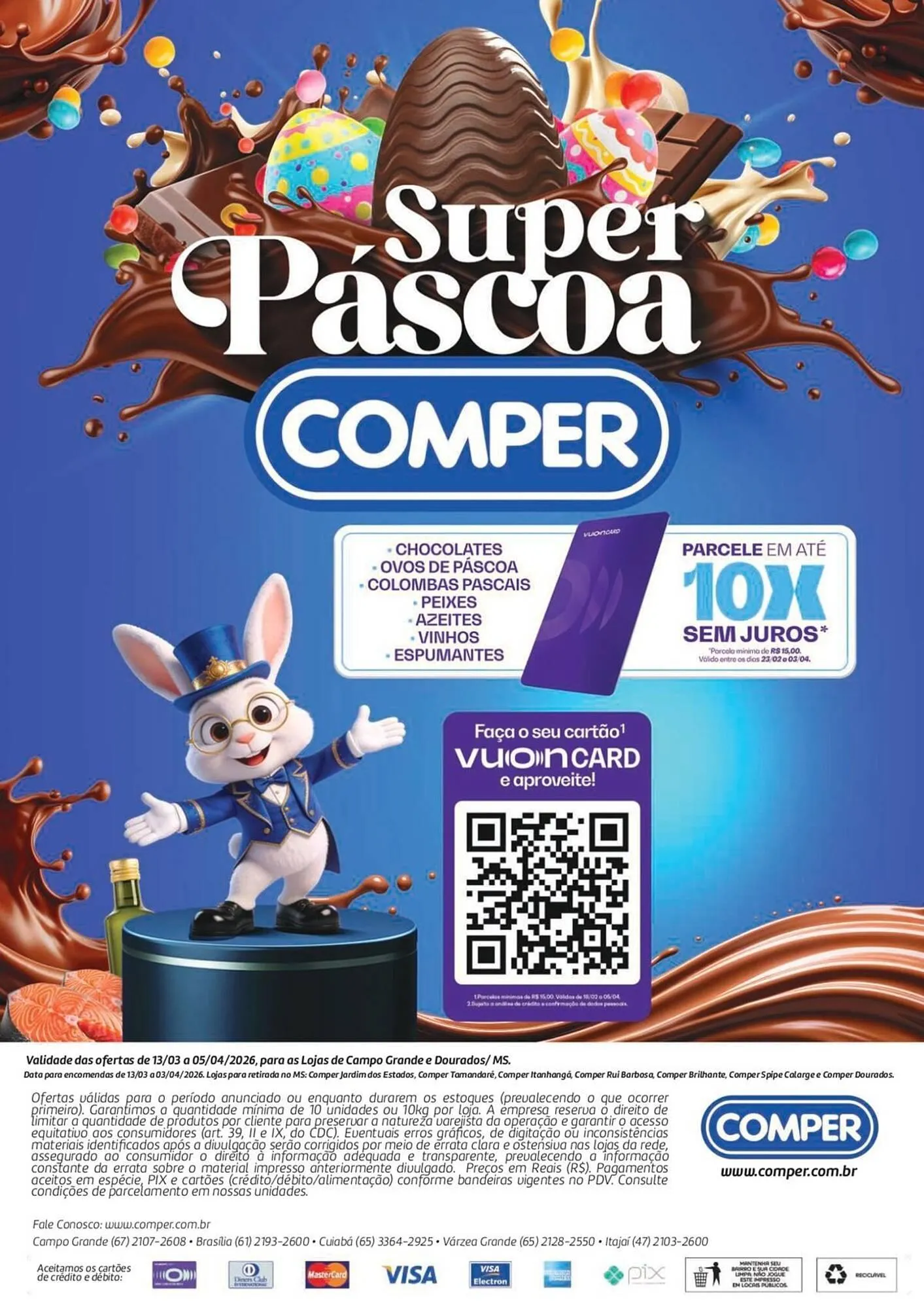 Encarte de Folheto Comper 16 de março até 5 de abril 2026 - Pagina 20