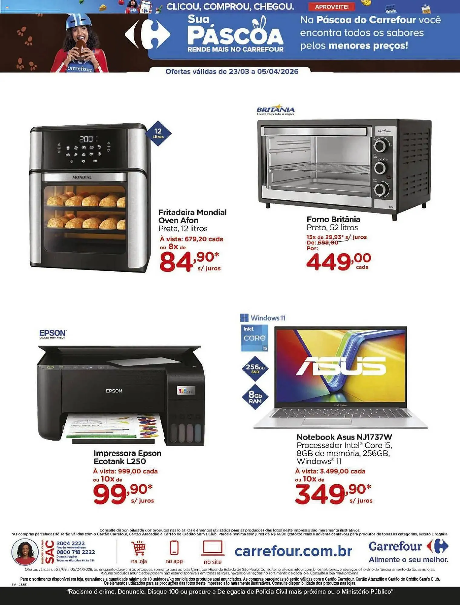 Encarte de Folheto Carrefour 23 de março até 5 de abril 2026 - Pagina 20