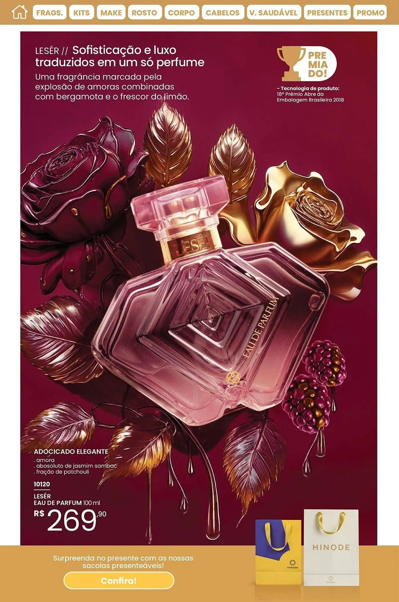 Encarte de Catálogo Hinode 1 de dezembro até 31 de dezembro 2025 - Pagina 22