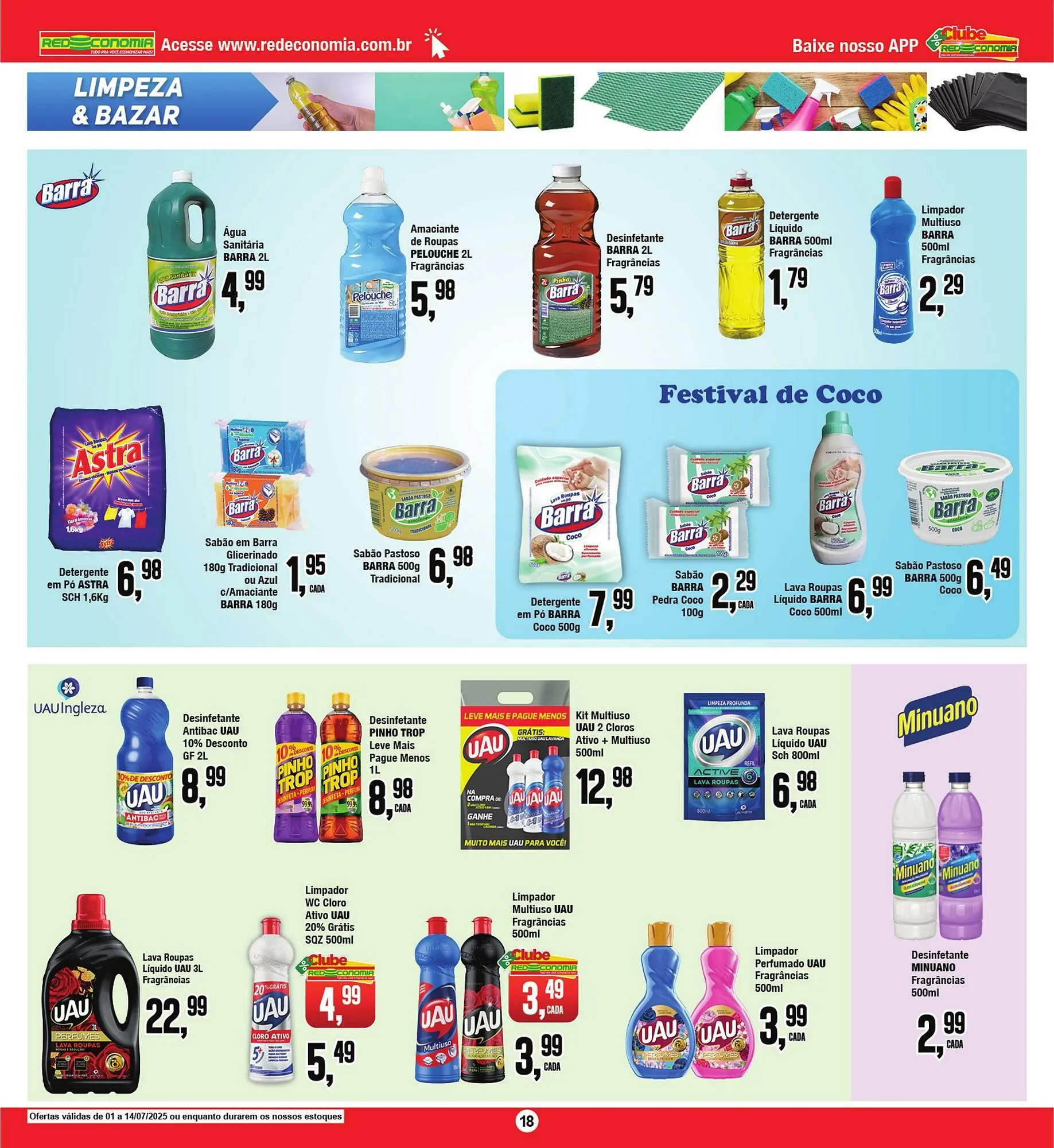 Encarte de Catálogo Redeconomia 30 de junho até 1 de julho 2025 - Pagina 18