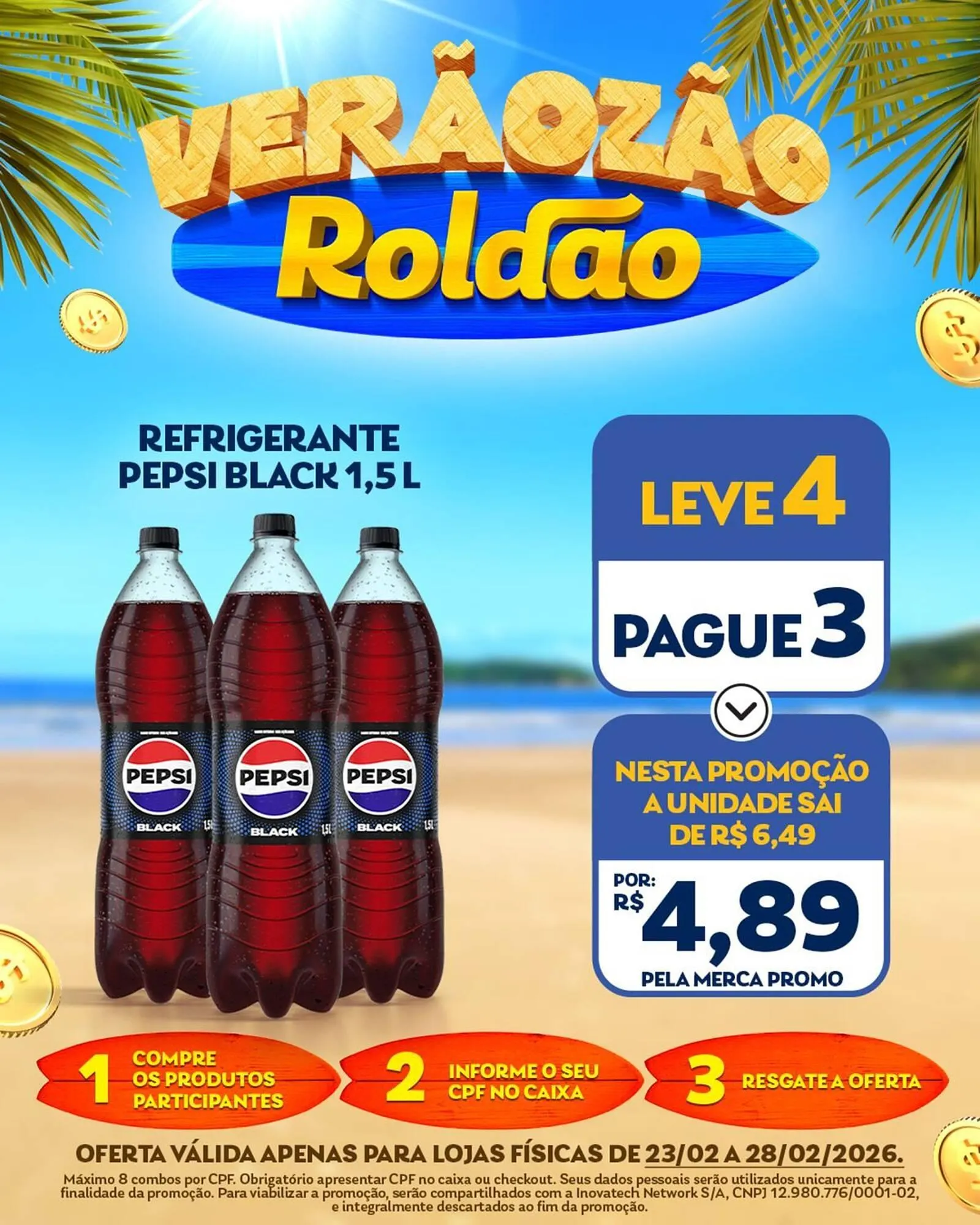 Encarte de Folheto Roldão 23 de fevereiro até 28 de fevereiro 2026 - Pagina 4