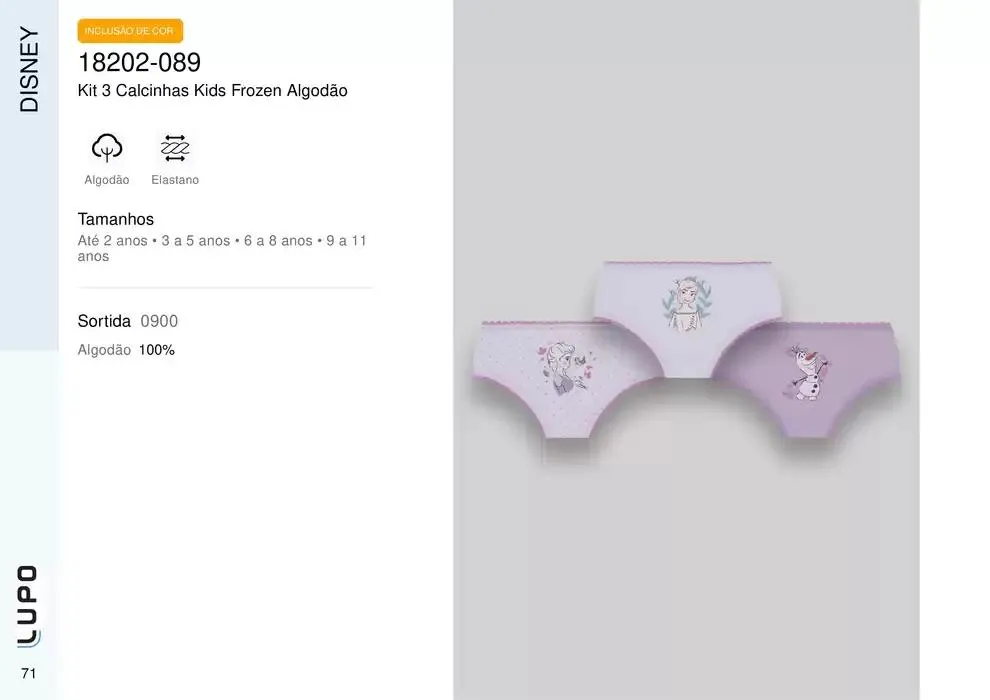 Encarte de Catálogo Underwear Kids 27 de fevereiro até 30 de junho 2025 - Pagina 84