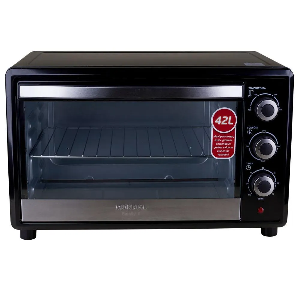 Forno Elétrico 42L Family II FR42 Mondial Preto 127V
