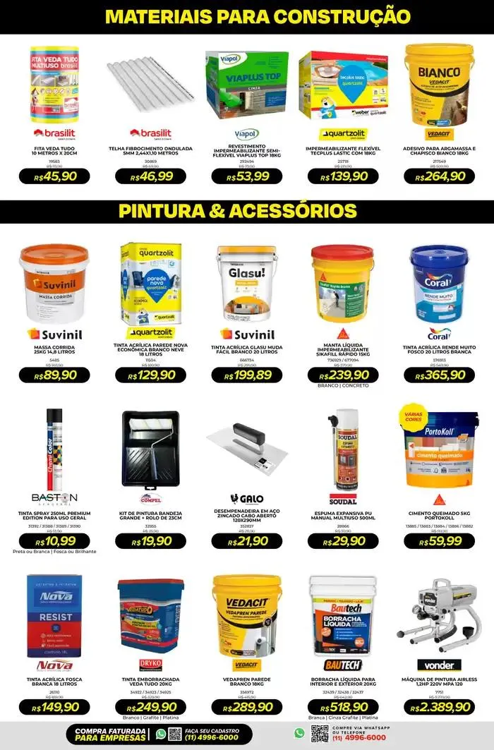 Encarte de Mês Black Friday Copafer 5 de novembro até 1 de dezembro 2024 - Pagina 8