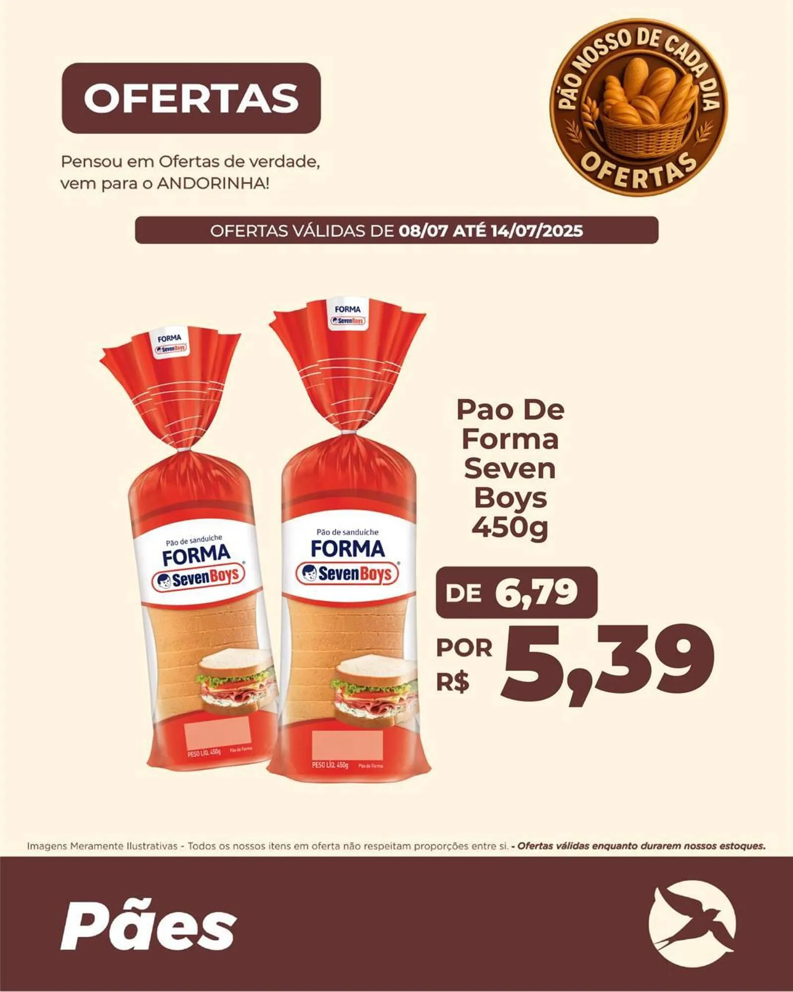 Encarte de Catálogo Andorinha Hipermercado 8 de julho até 14 de julho 2025 - Pagina 1