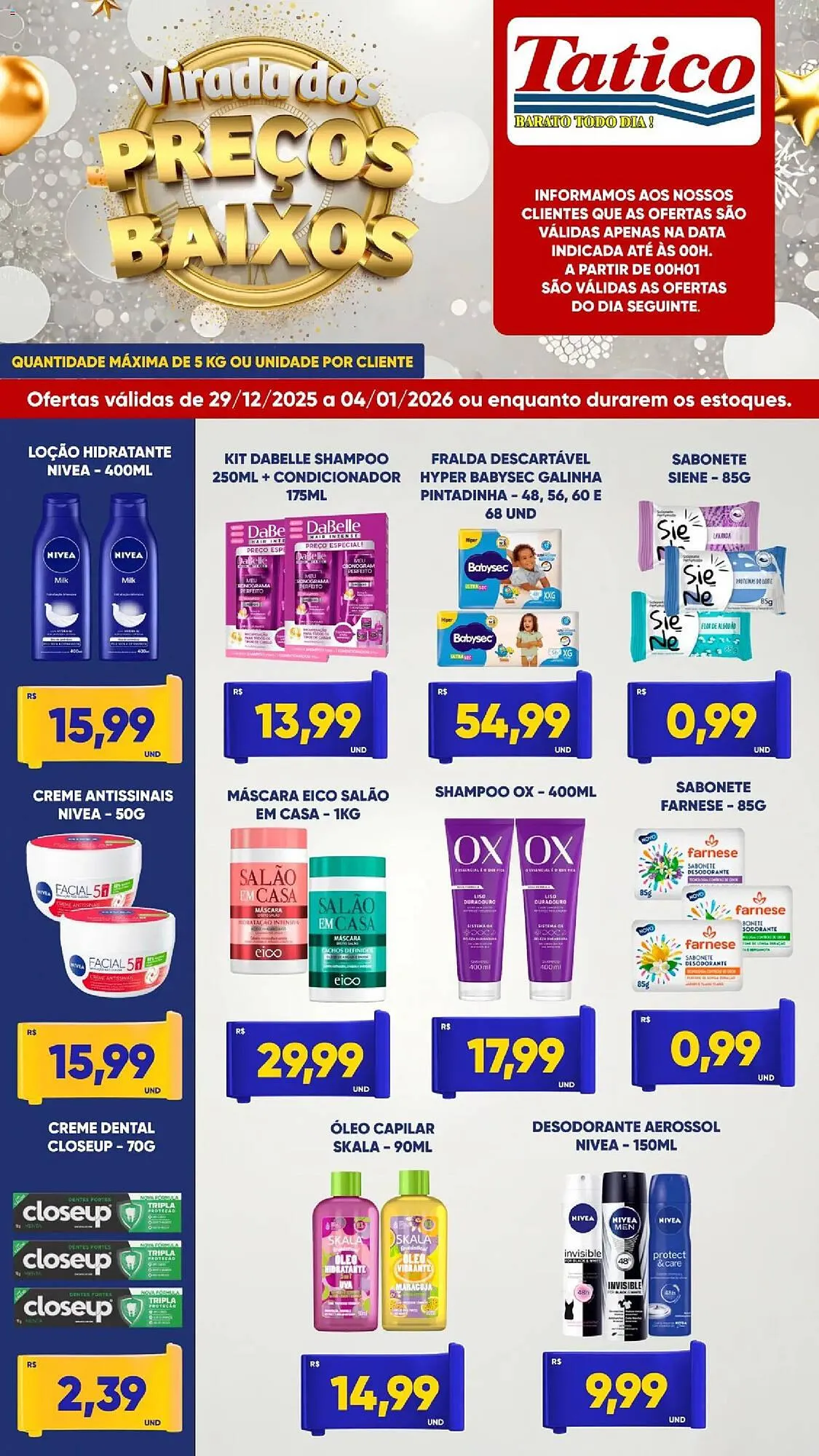 Encarte de Tabloide Tatico 29 de dezembro até 4 de janeiro 2026 - Pagina 5