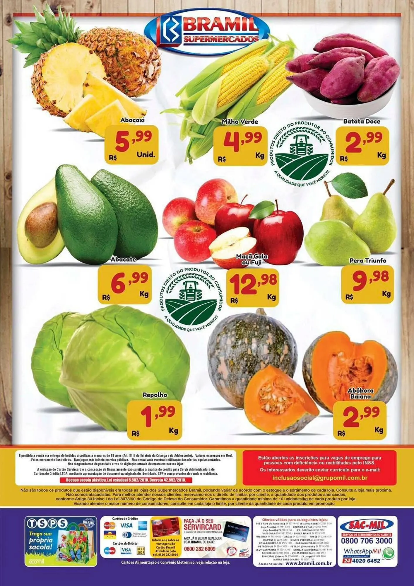 Encarte de Catálogo Bramil Supermercados 29 de julho até 30 de julho 2025 - Pagina 2