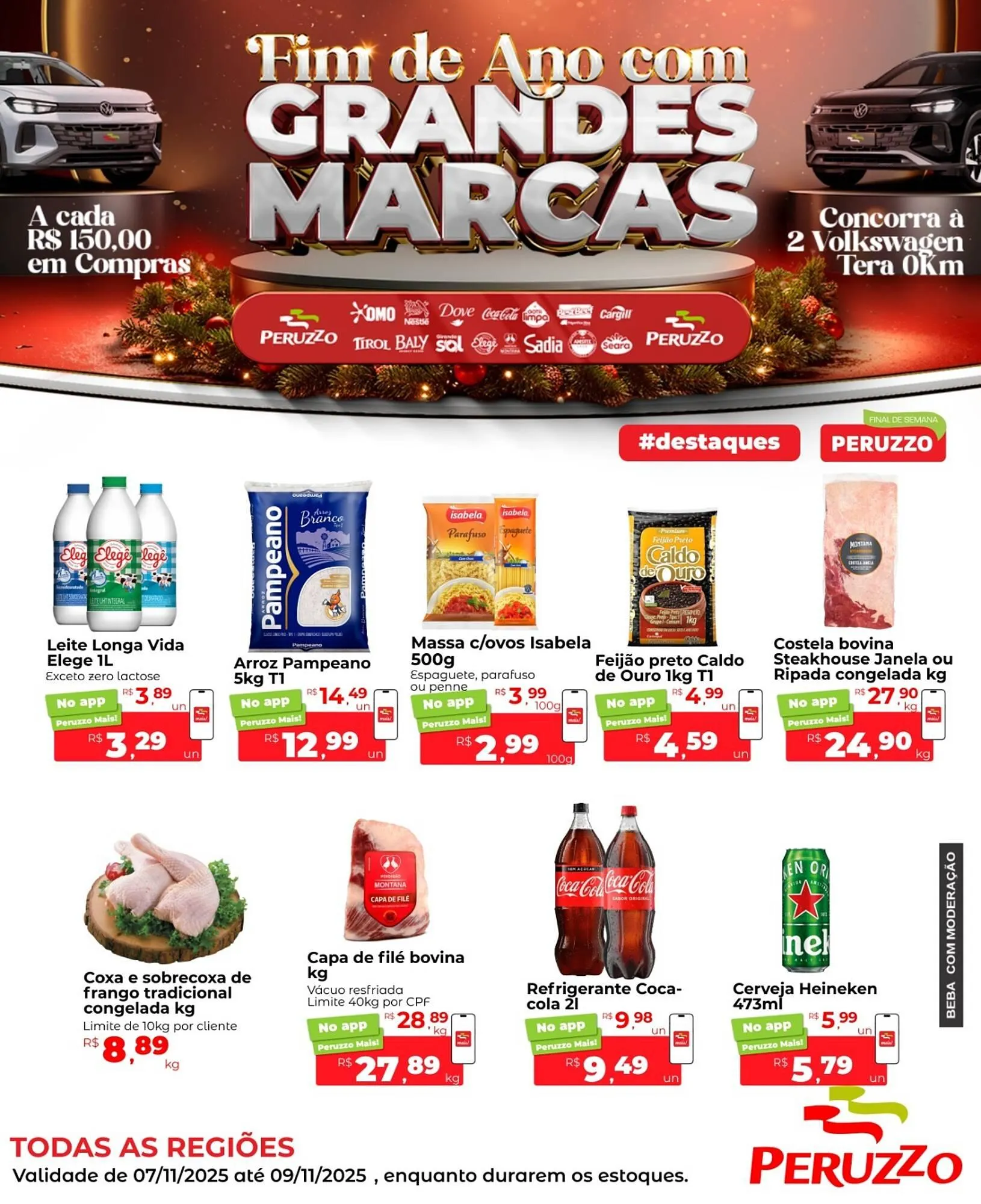 Encarte de Encarte Peruzzo 7 de novembro até 9 de novembro 2025 - Pagina 1