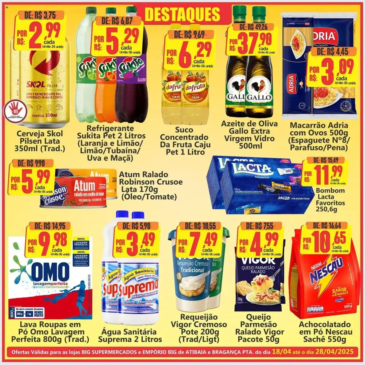Encarte de Big Supermercados - Ofertas da semana 18 de abril até 28 de abril 2025 - Pagina 2