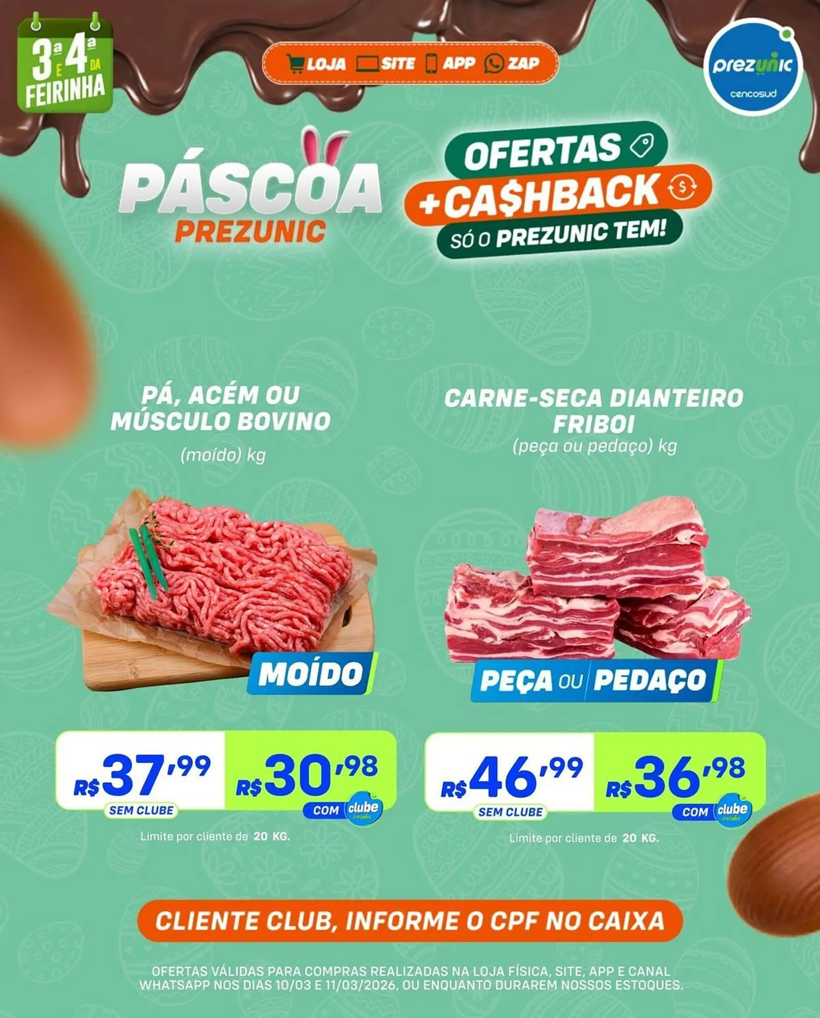 Encarte de Encarte Prezunic 10 de março até 11 de março 2026 - Pagina 2