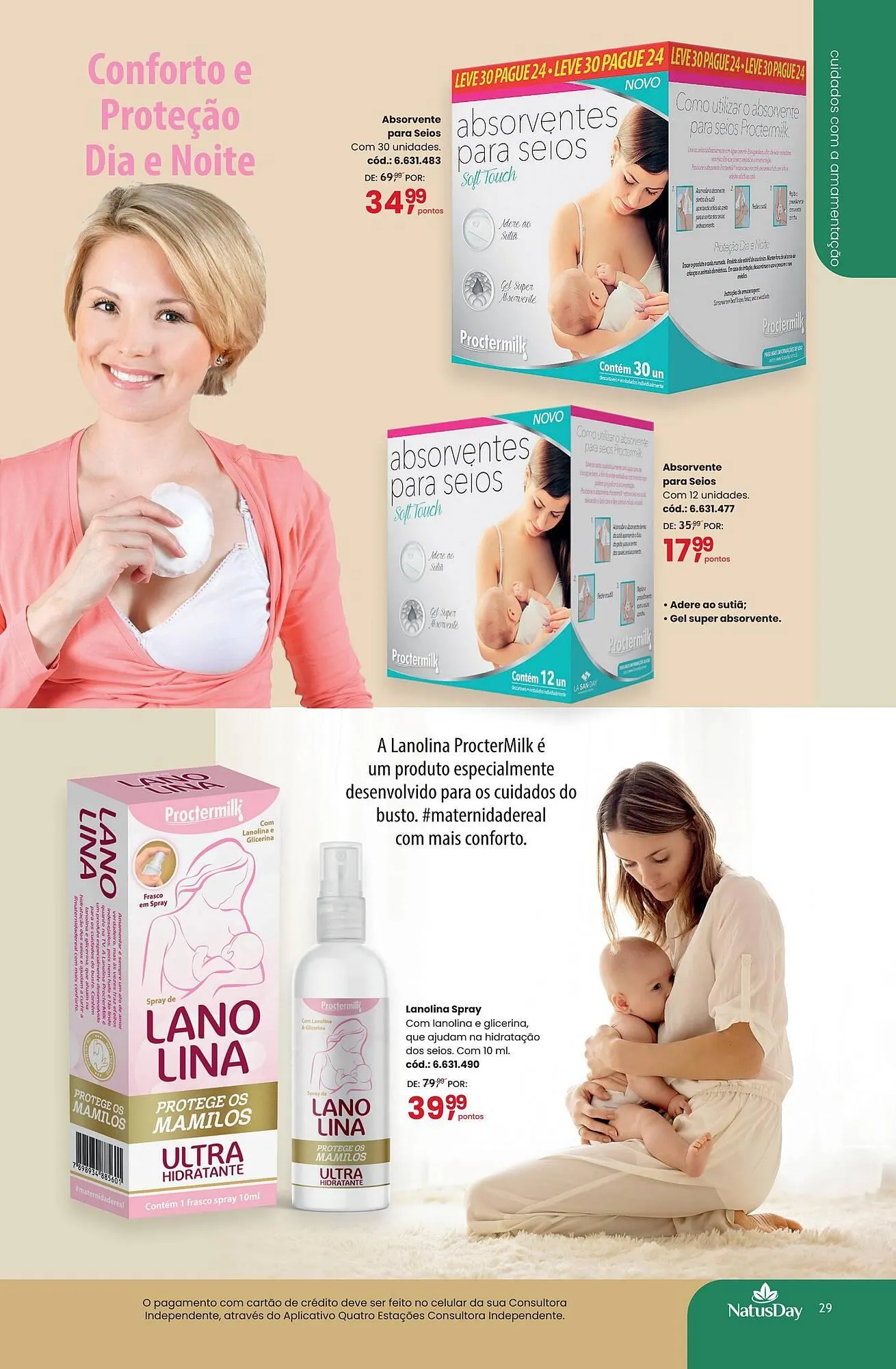 Encarte de Catálogo Quatro Estações 10 de março até 30 de junho 2025 - Pagina 29