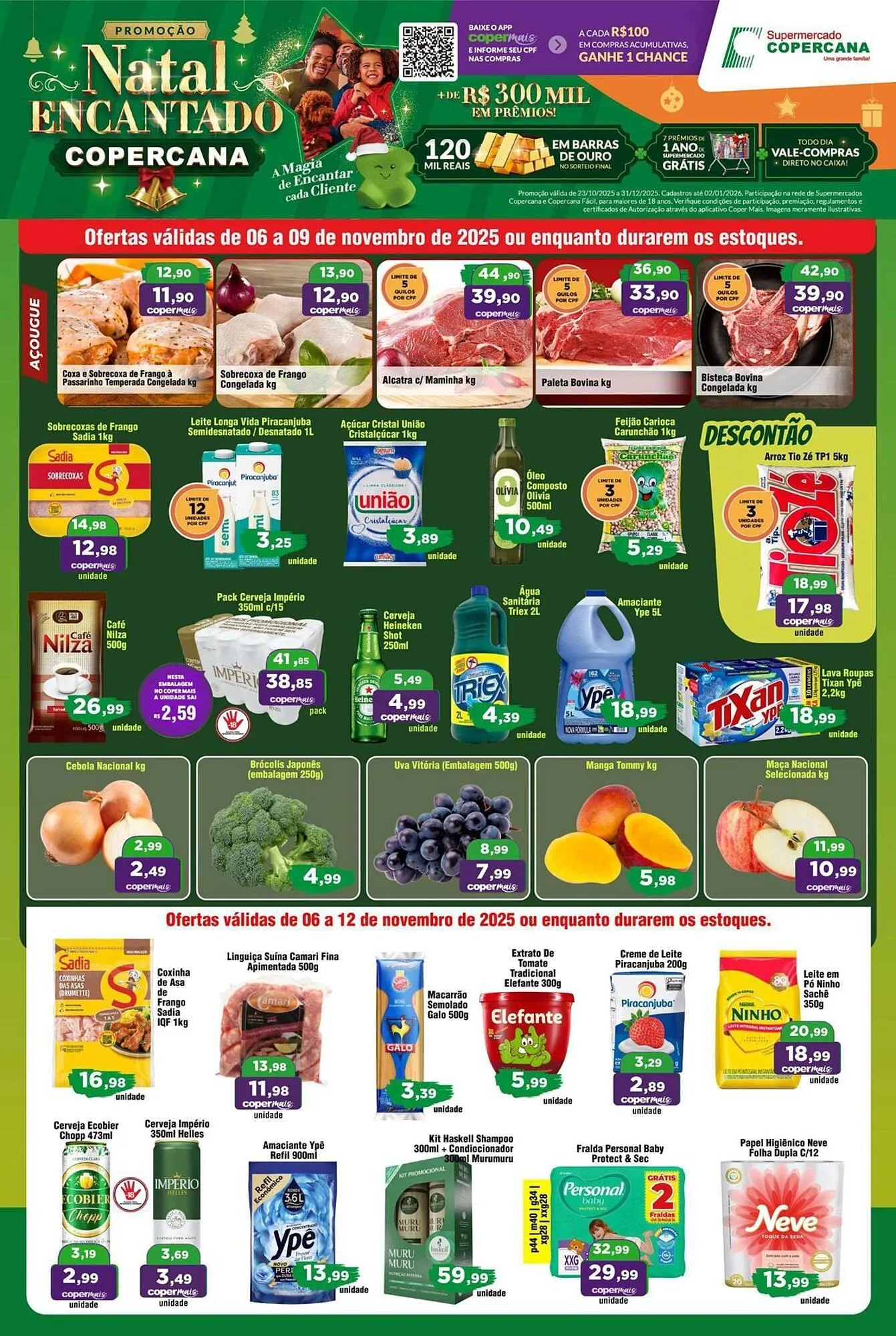 Encarte de Tabloide Copercana 6 de novembro até 12 de novembro 2025 - Pagina 1