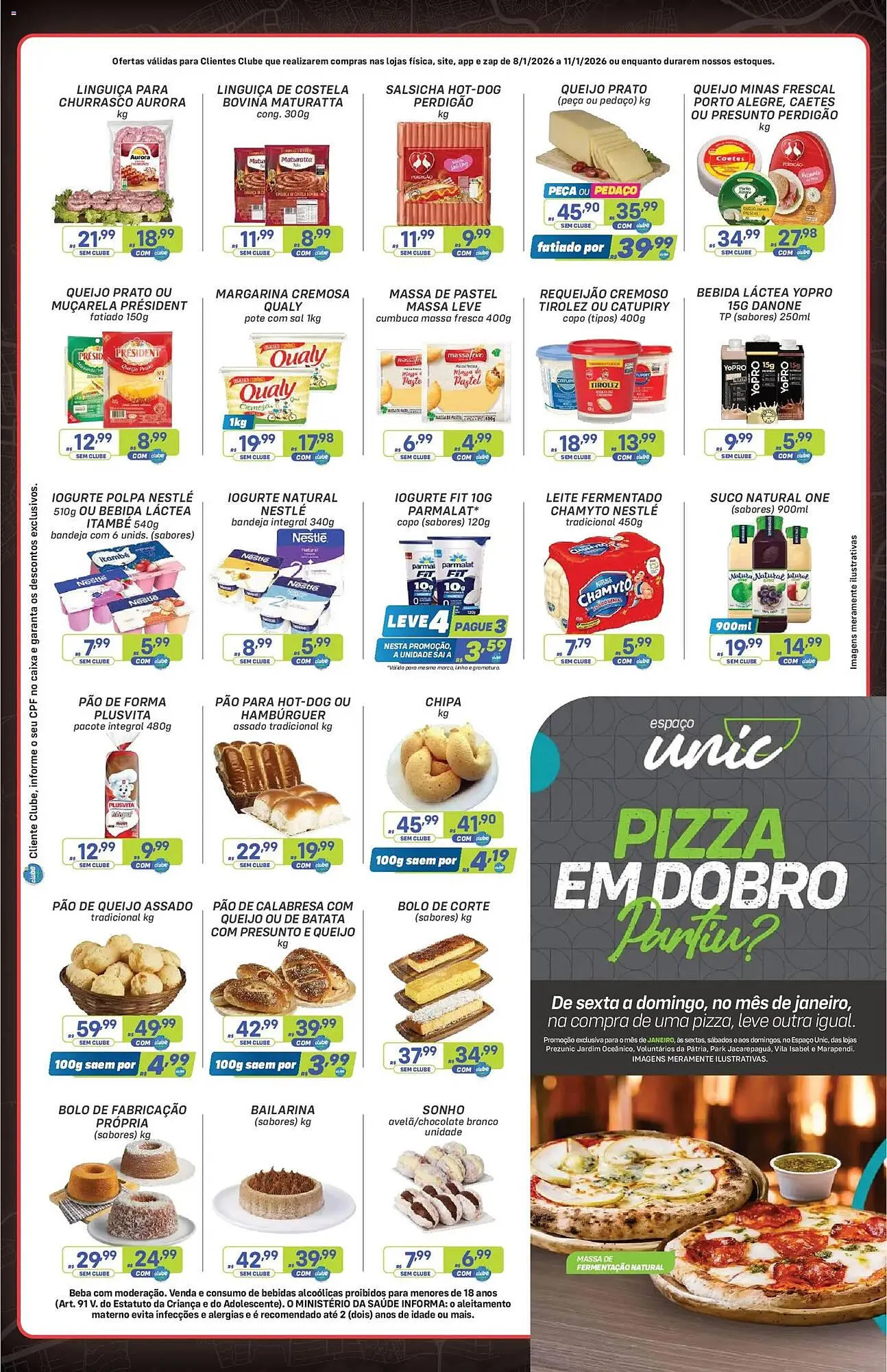 Encarte de Encarte Prezunic 8 de janeiro até 11 de janeiro 2026 - Pagina 3