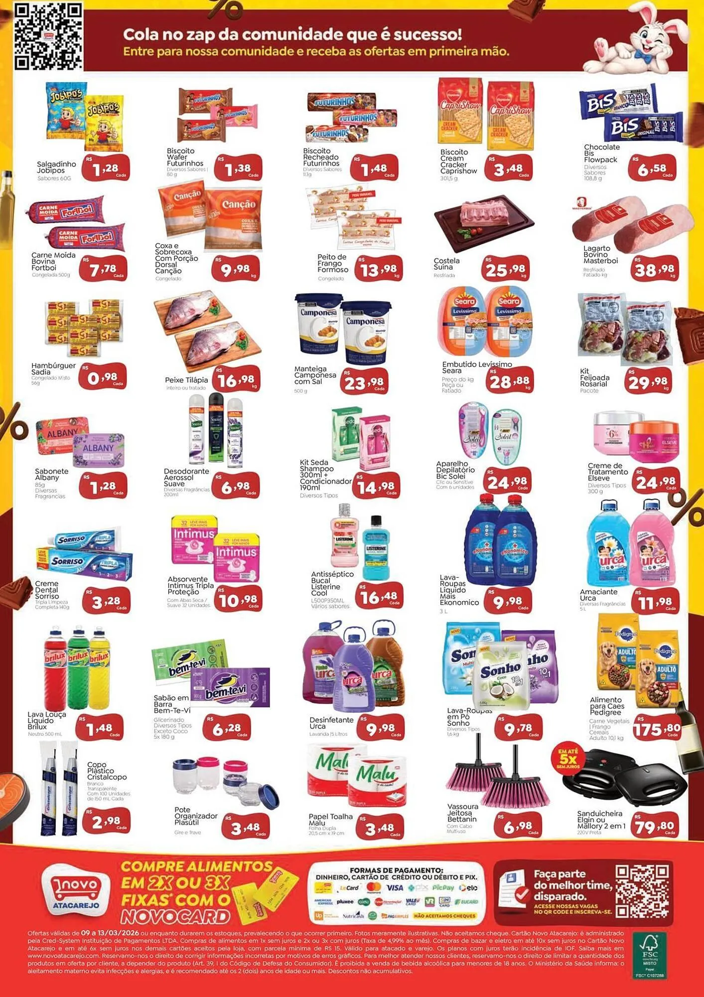 Encarte de Folheto Novo Atacarejo 9 de março até 13 de março 2026 - Pagina 2
