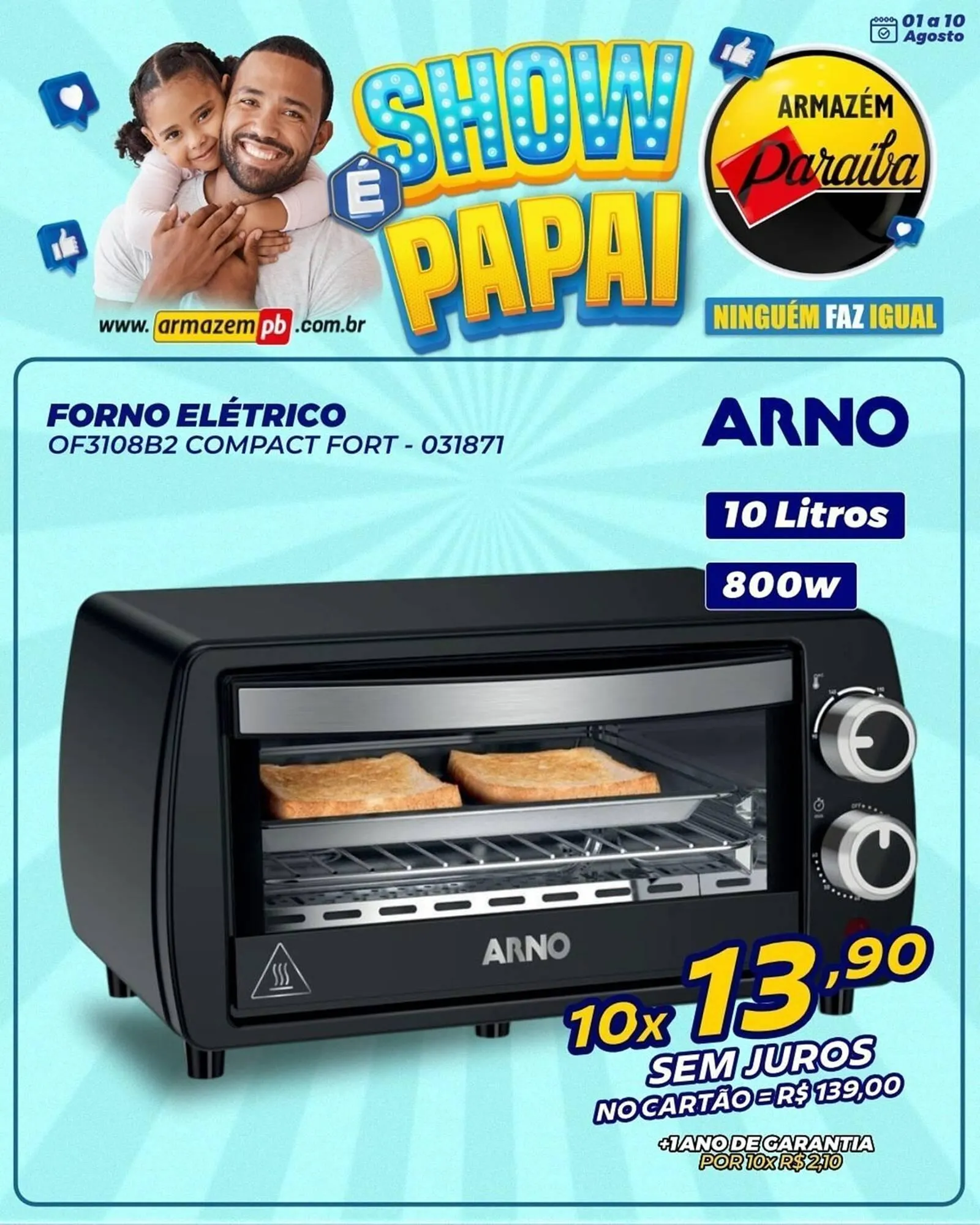 Encarte de Catálogo Armazém Paraíba 8 de agosto até 10 de agosto 2025 - Pagina 8