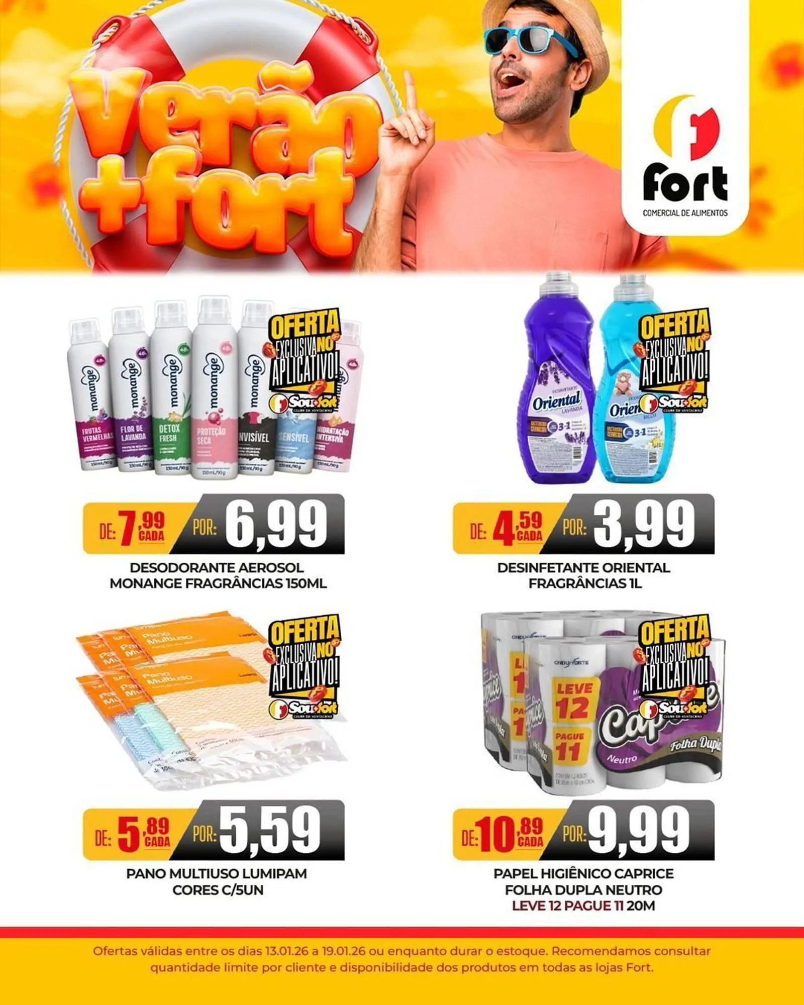 Encarte de Tabloide Fort Atacadista 13 de janeiro até 19 de janeiro 2026 - Pagina 1