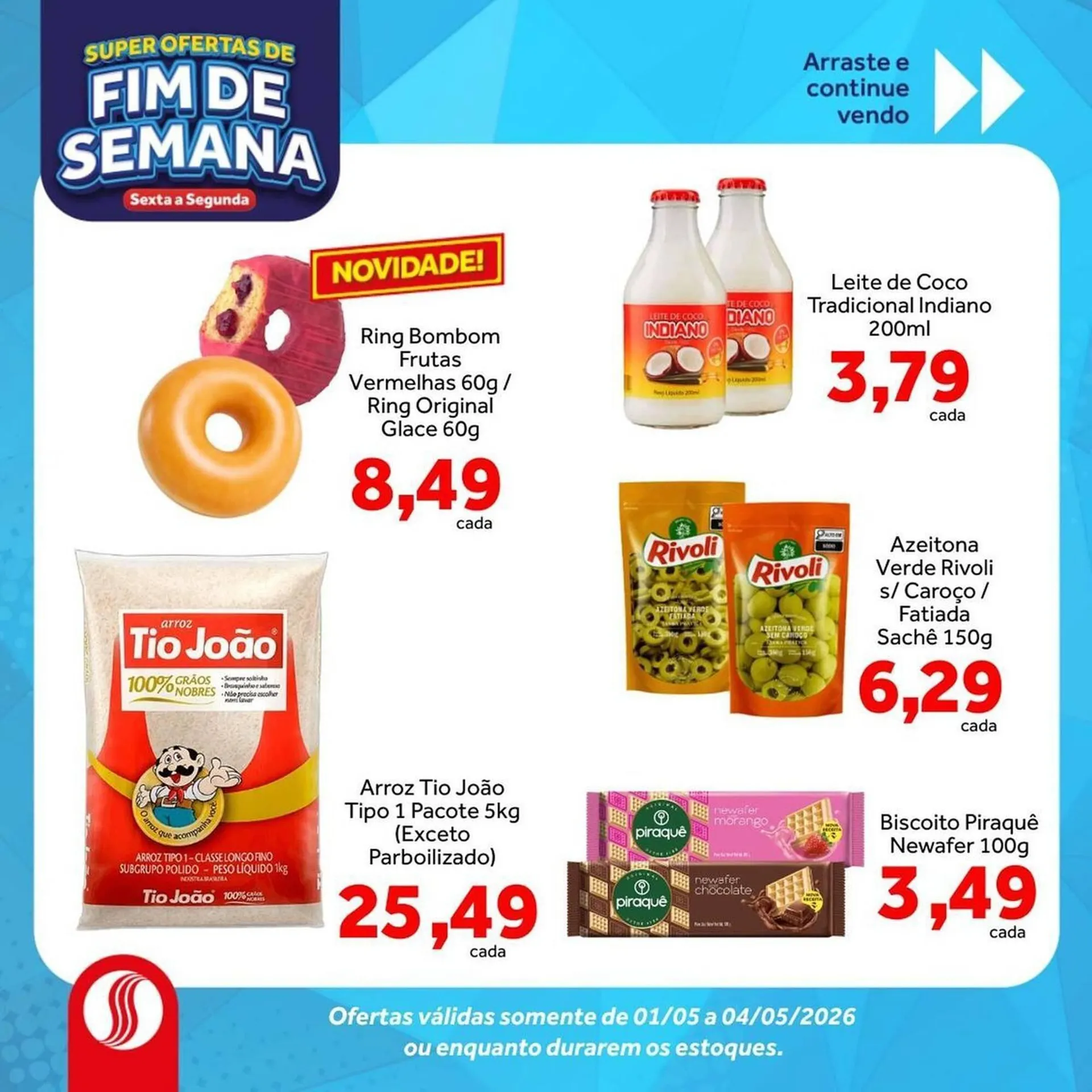 Encarte de Folheto Shibata Supermercados 1 de maio até 4 de maio 2026 - Pagina 4