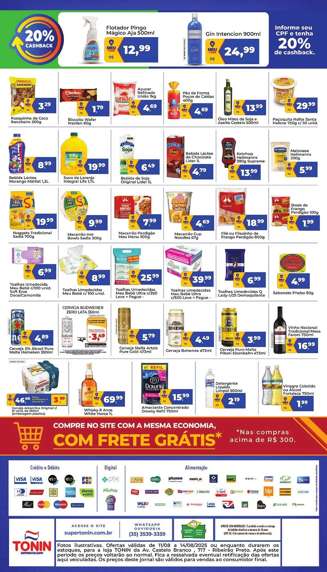 Encarte de Catálogo Tonin Superatacado 11 de agosto até 14 de agosto 2025 - Pagina 2