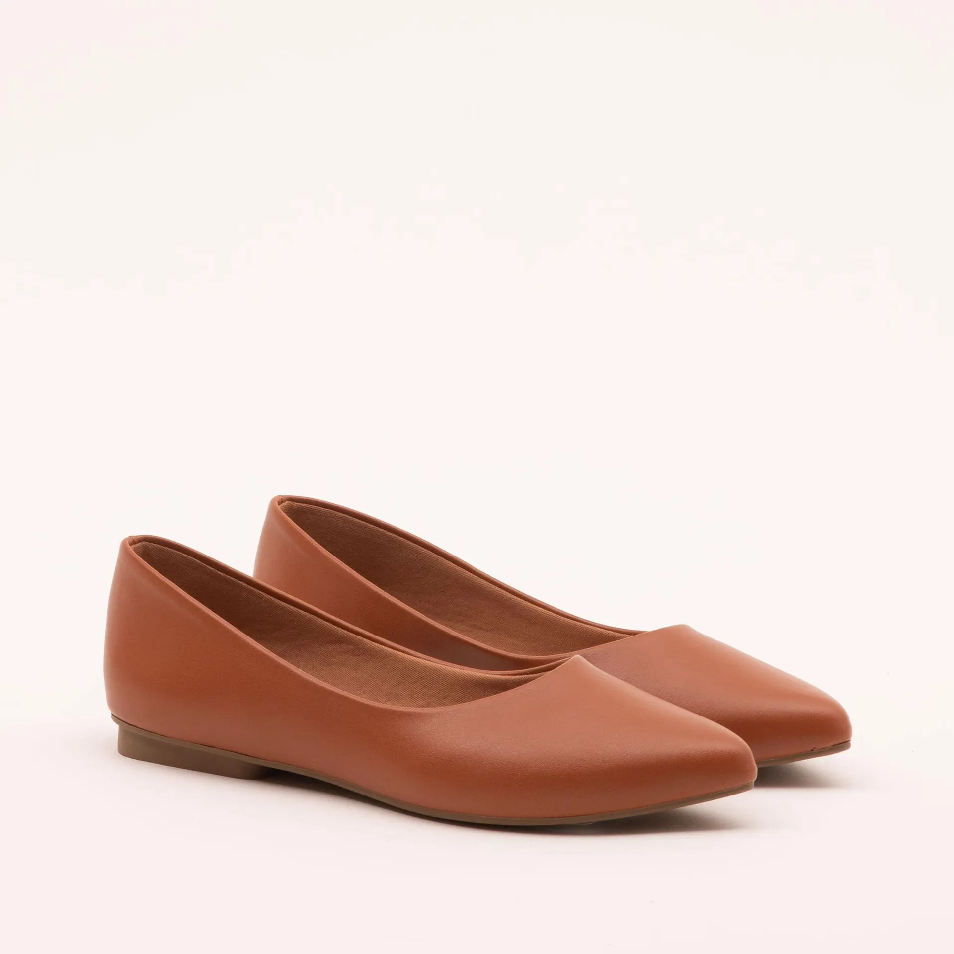 Sapatilha bico fino clássica - AMBAR