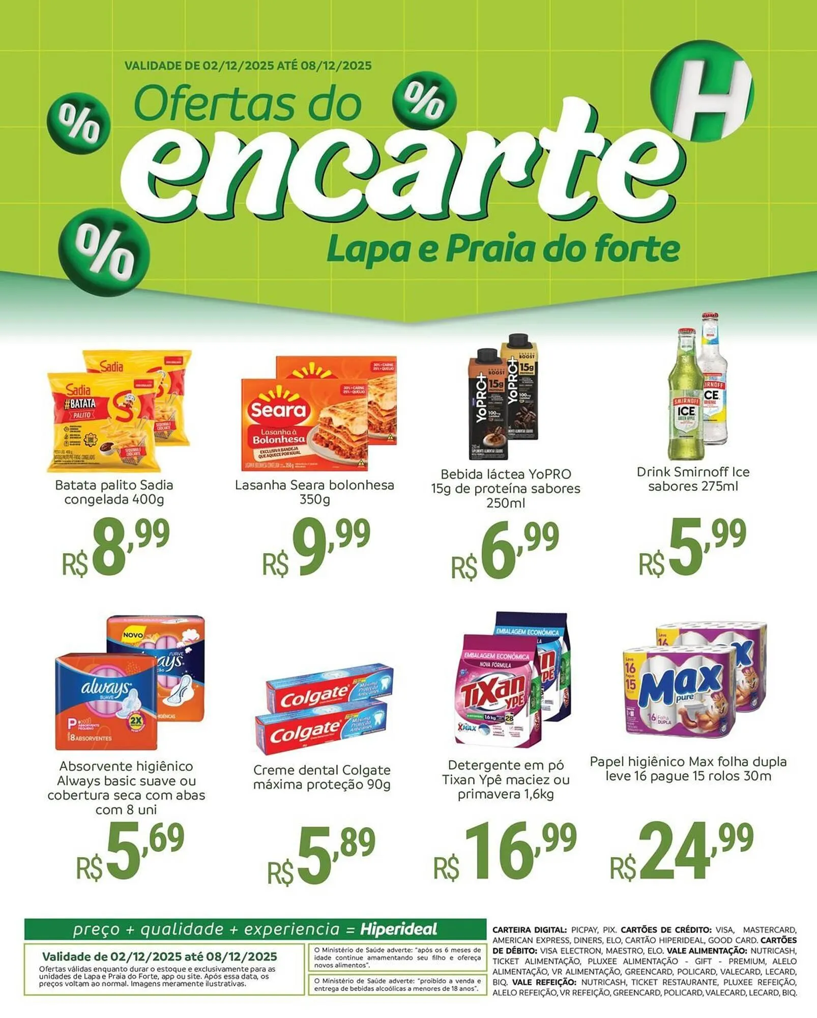 Encarte de Catálogo Hiperideal Supermercados 1 de dezembro até 8 de dezembro 2025 - Pagina 3