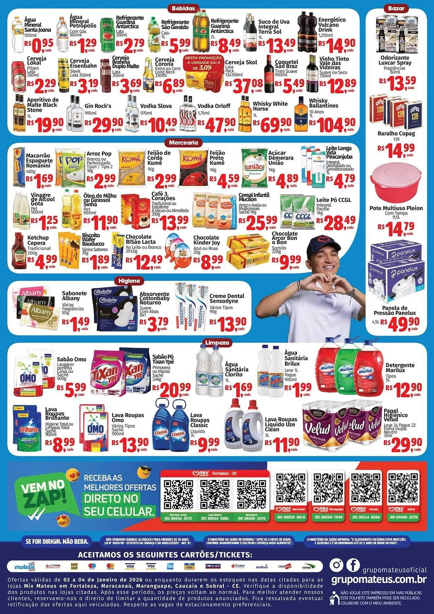 Encarte de Catálogo Supermercados Mateus 2 de janeiro até 4 de janeiro 2026 - Pagina 2