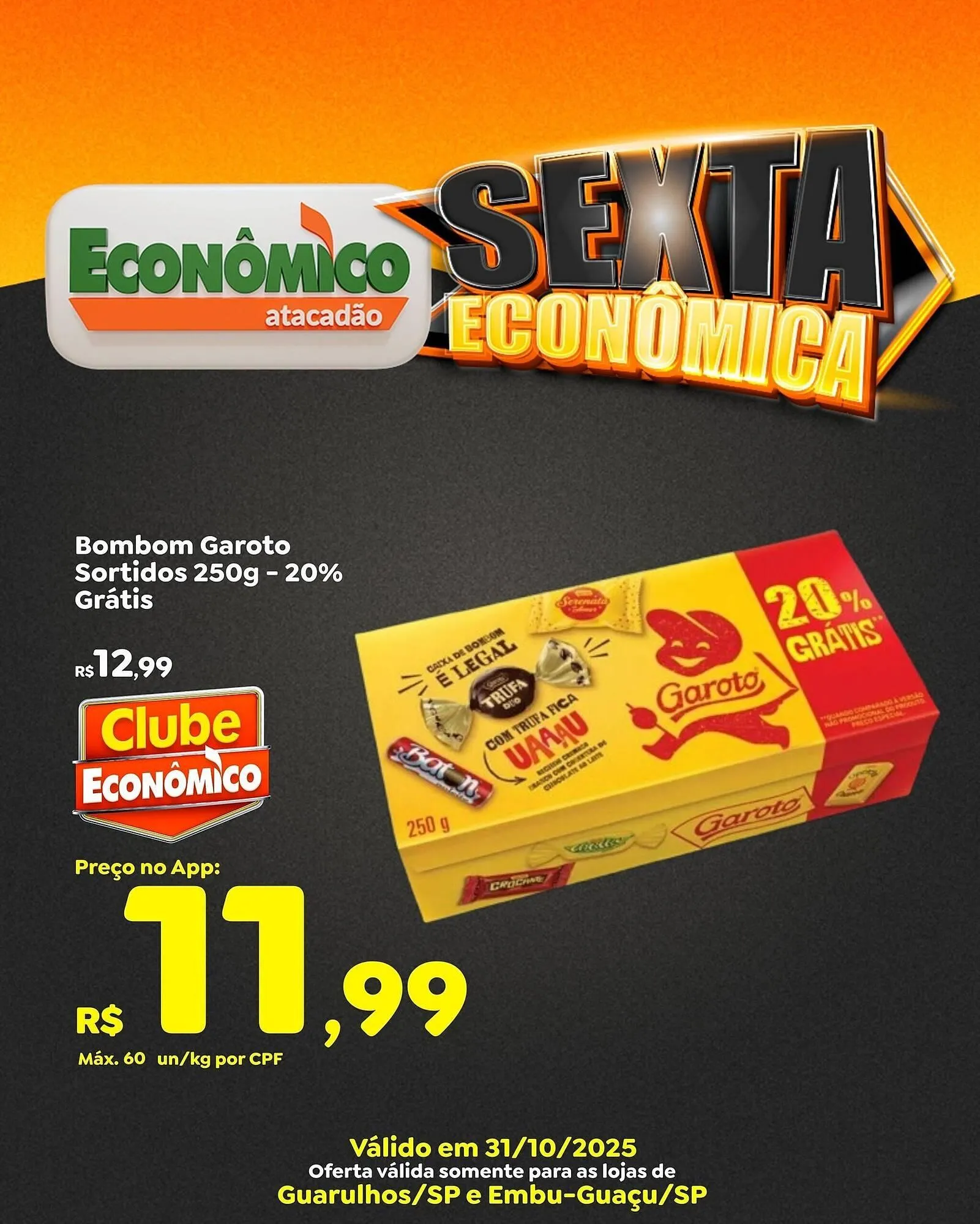 Encarte de Catálogo Econômico Atacadão 31 de outubro até 31 de outubro 2025 - Pagina 2