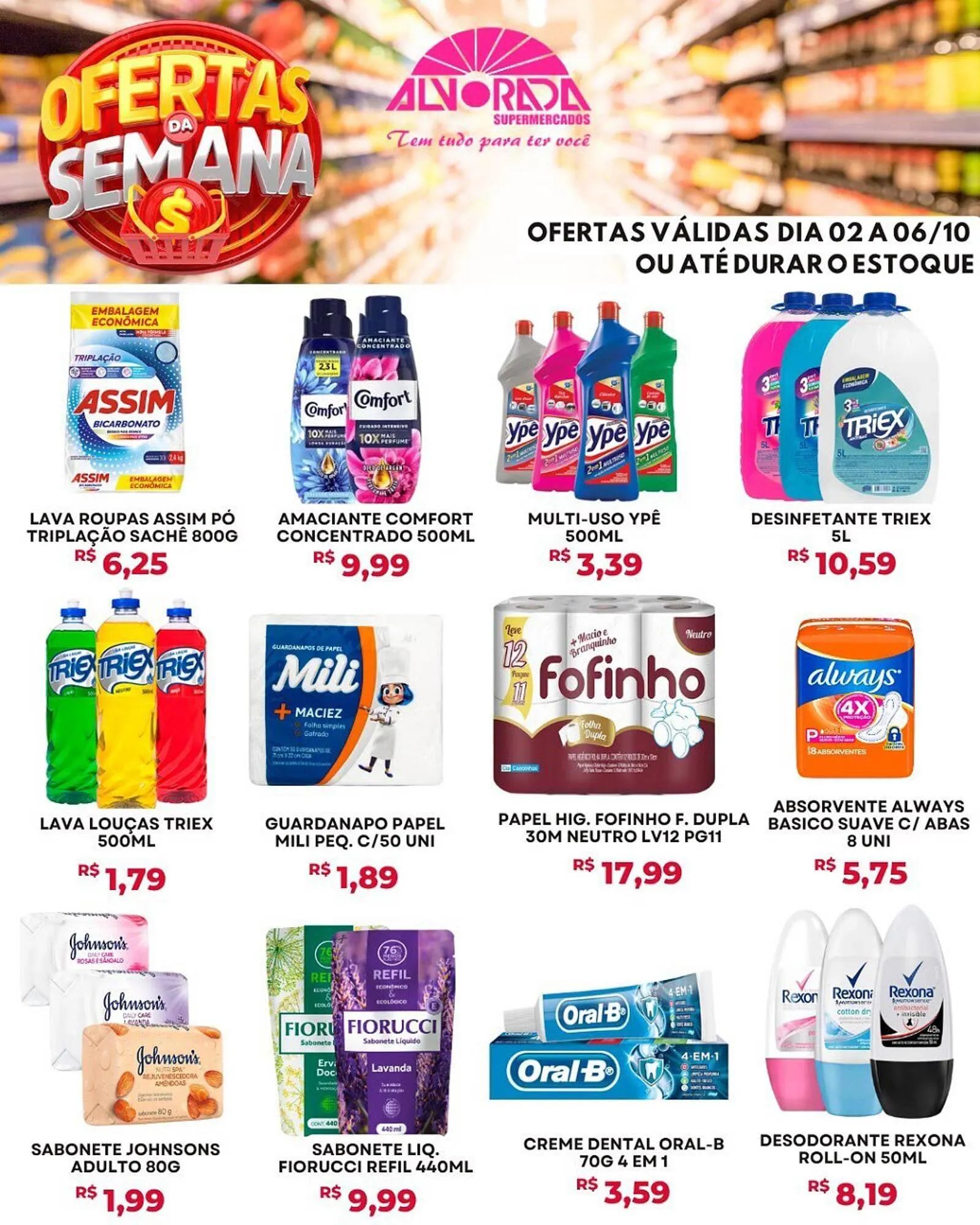 Encarte de Catálogo Alvorada Supermercados 2 de outubro até 6 de outubro 2025 - Pagina 3