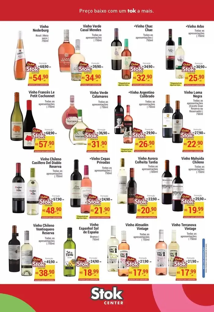 Encarte de Encarte Stok Center Vinhos E Espumantes 4 de novembro até 30 de novembro 2024 - Pagina 3