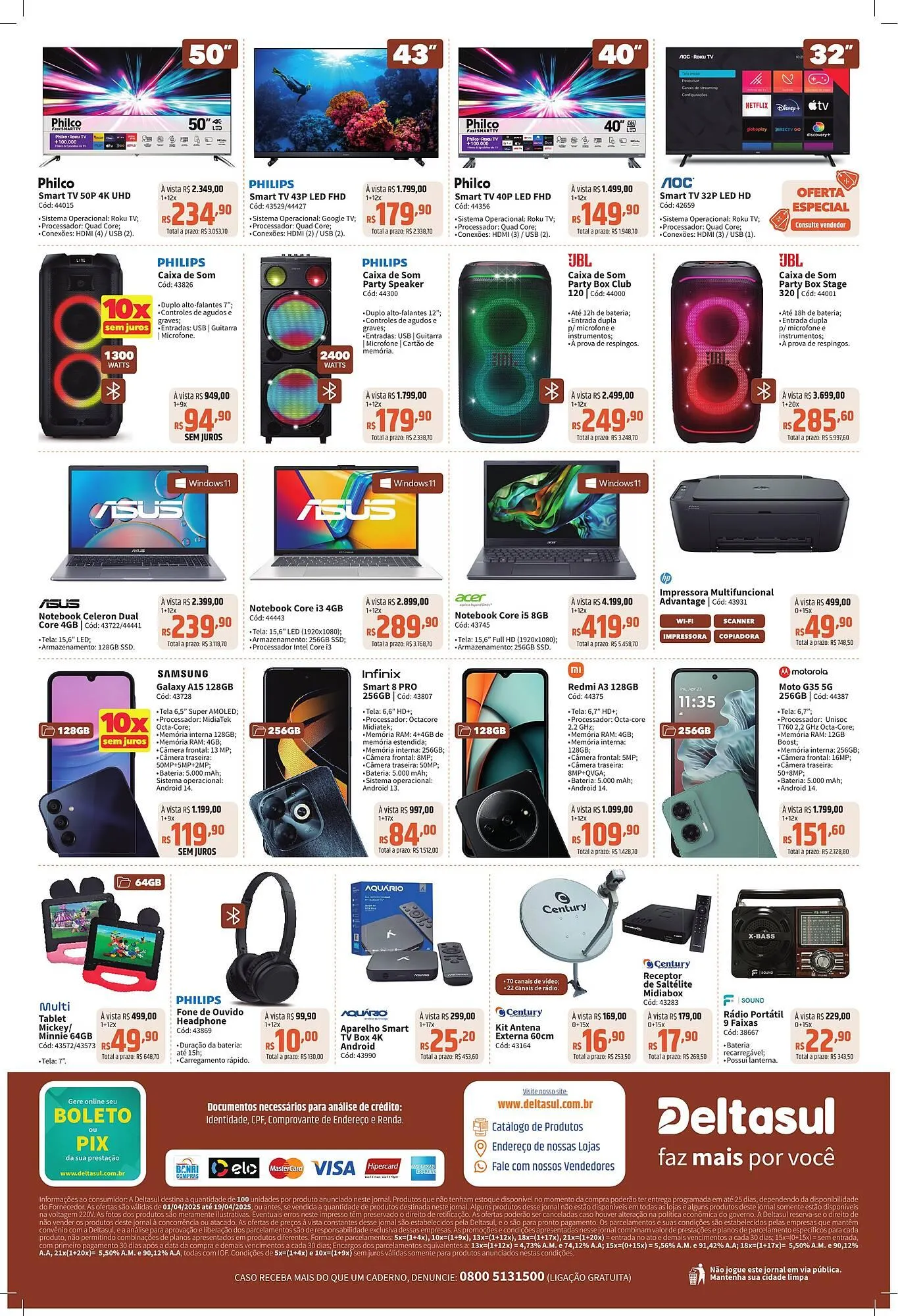 Encarte de Catálogo Deltasul 31 de março até 19 de abril 2025 - Pagina 8