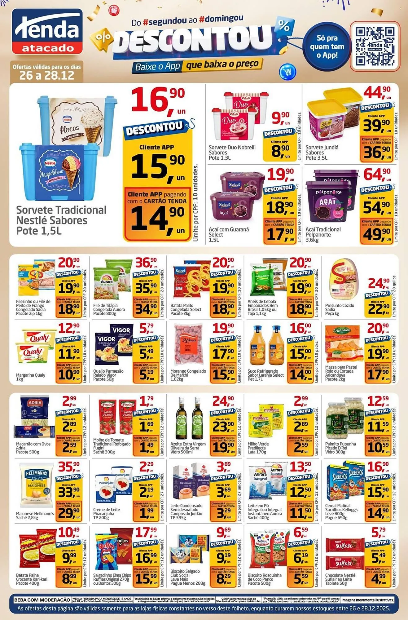Encarte de Folheto Tenda Atacado 26 de dezembro até 28 de dezembro 2025 - Pagina 3