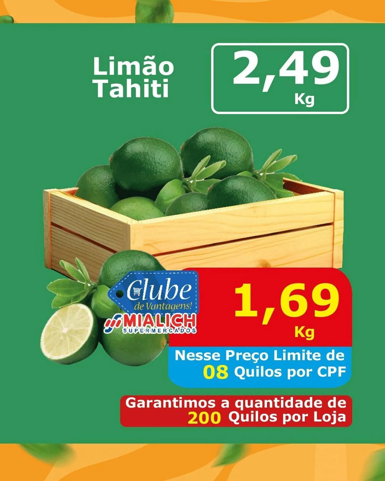 Encarte de Catálogo Mialich Supermercados 4 de maio até 6 de maio 2026 - Pagina 1